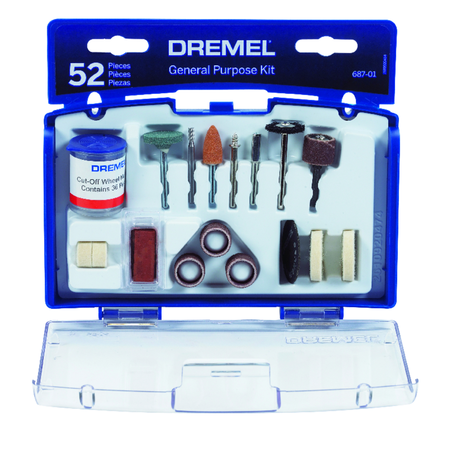 Dremel Plastic Moto Tool Kit 52 pk