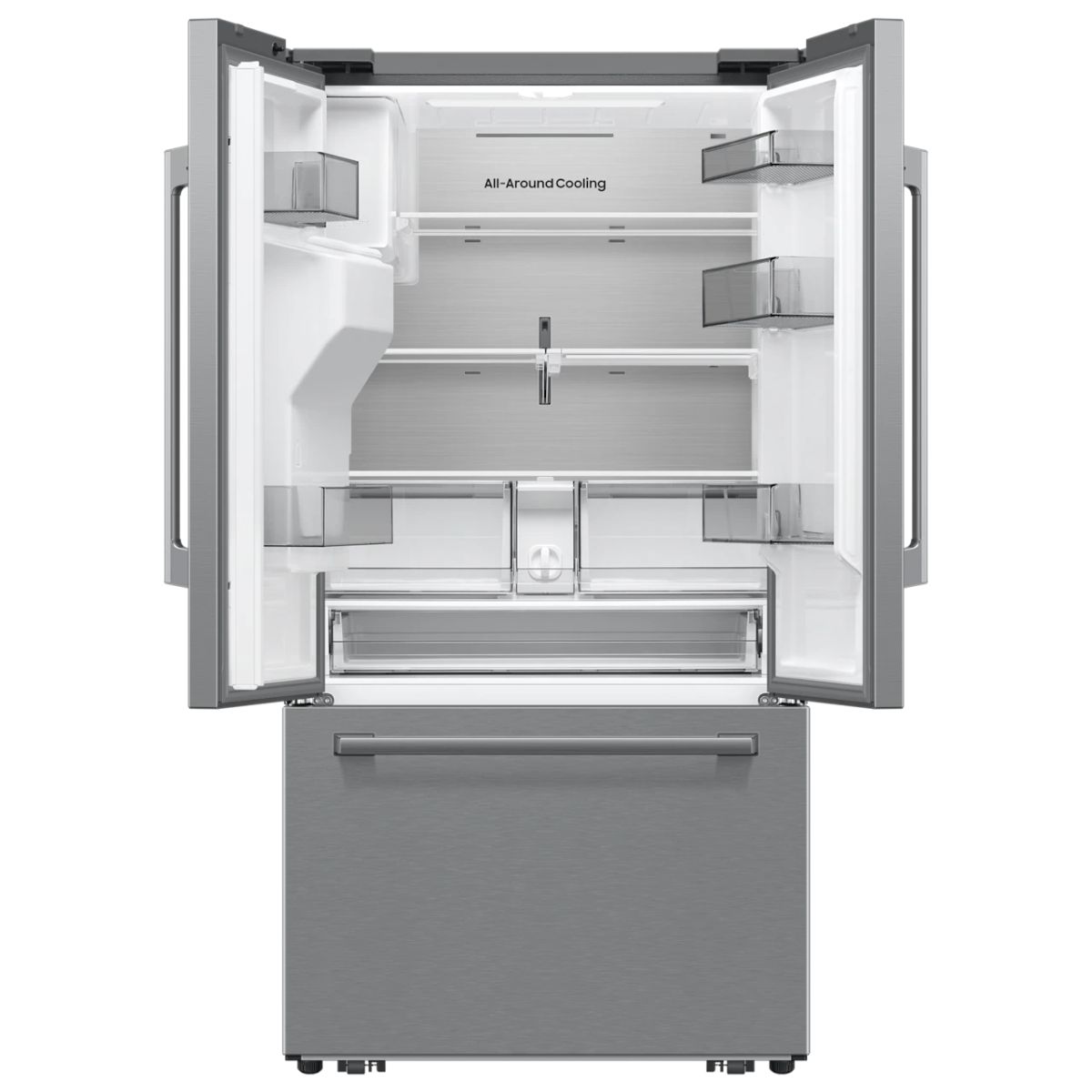 Samsung Bespoke AI 3-Door French Door Zero Clearance Fit Dual Auto Ice Maker 29 cu. ft.