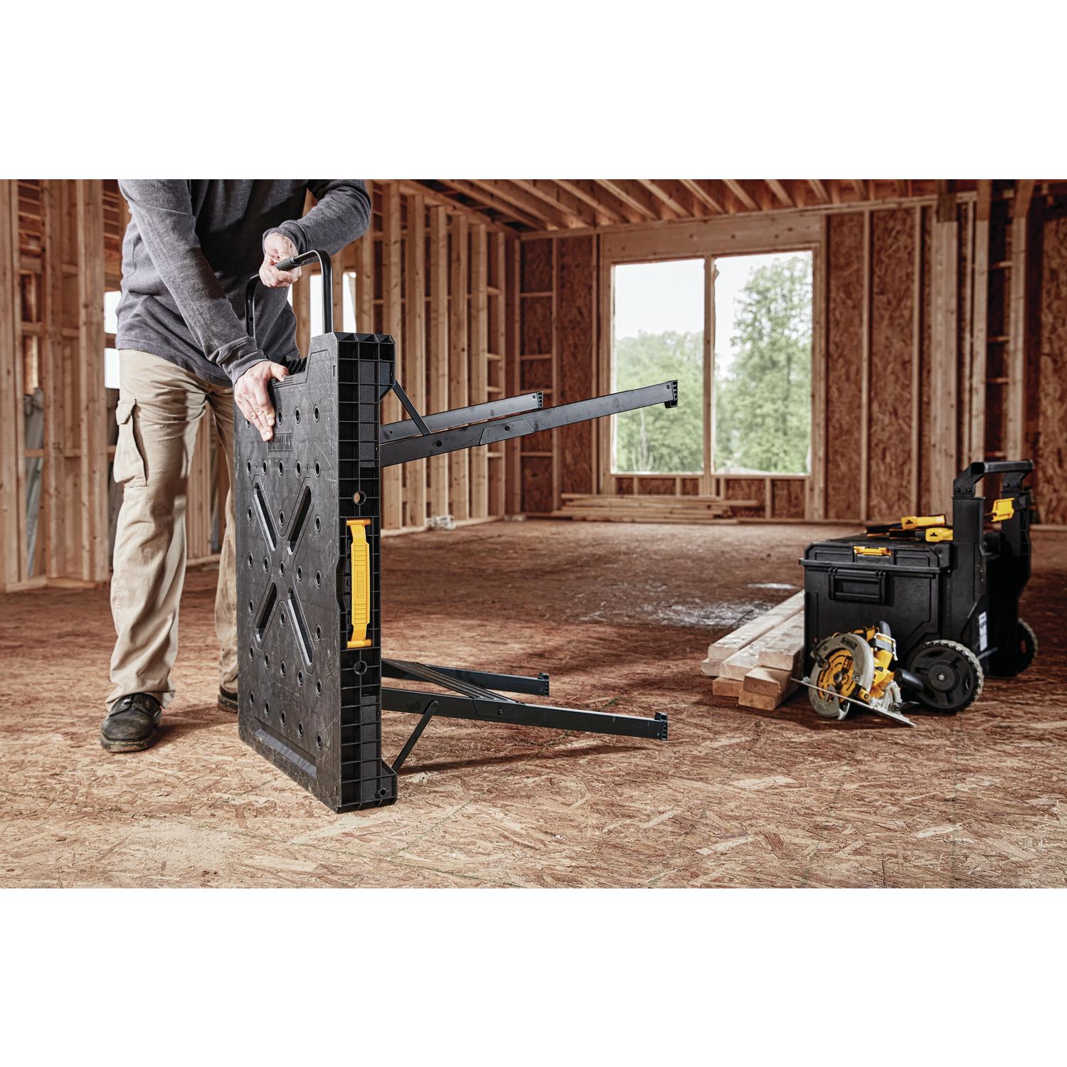 DeWalt 33 in. L X 23 in. W X 31 in. H Folding Workbench 1000 lb. cap.