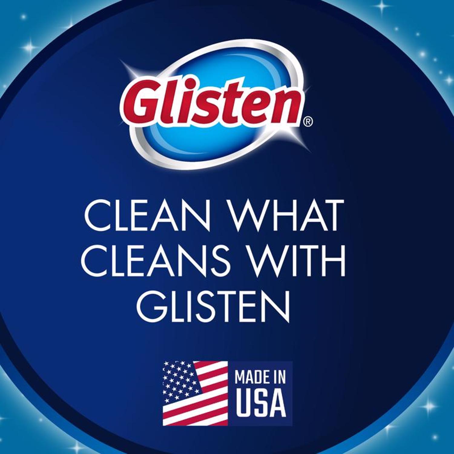 Glisten Dishwasher Lemon Scent Cleaner and Disinfectant 12 oz 1 pk