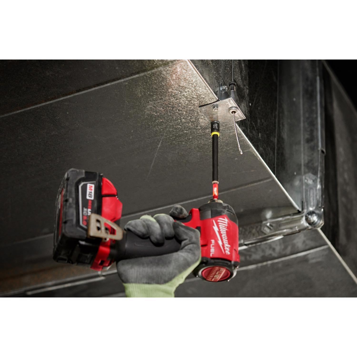 Milwaukee Shockwave 1/2 in. drive X 2-9/16 in. L Heat-Treated Steel Nut Driver 1 pc