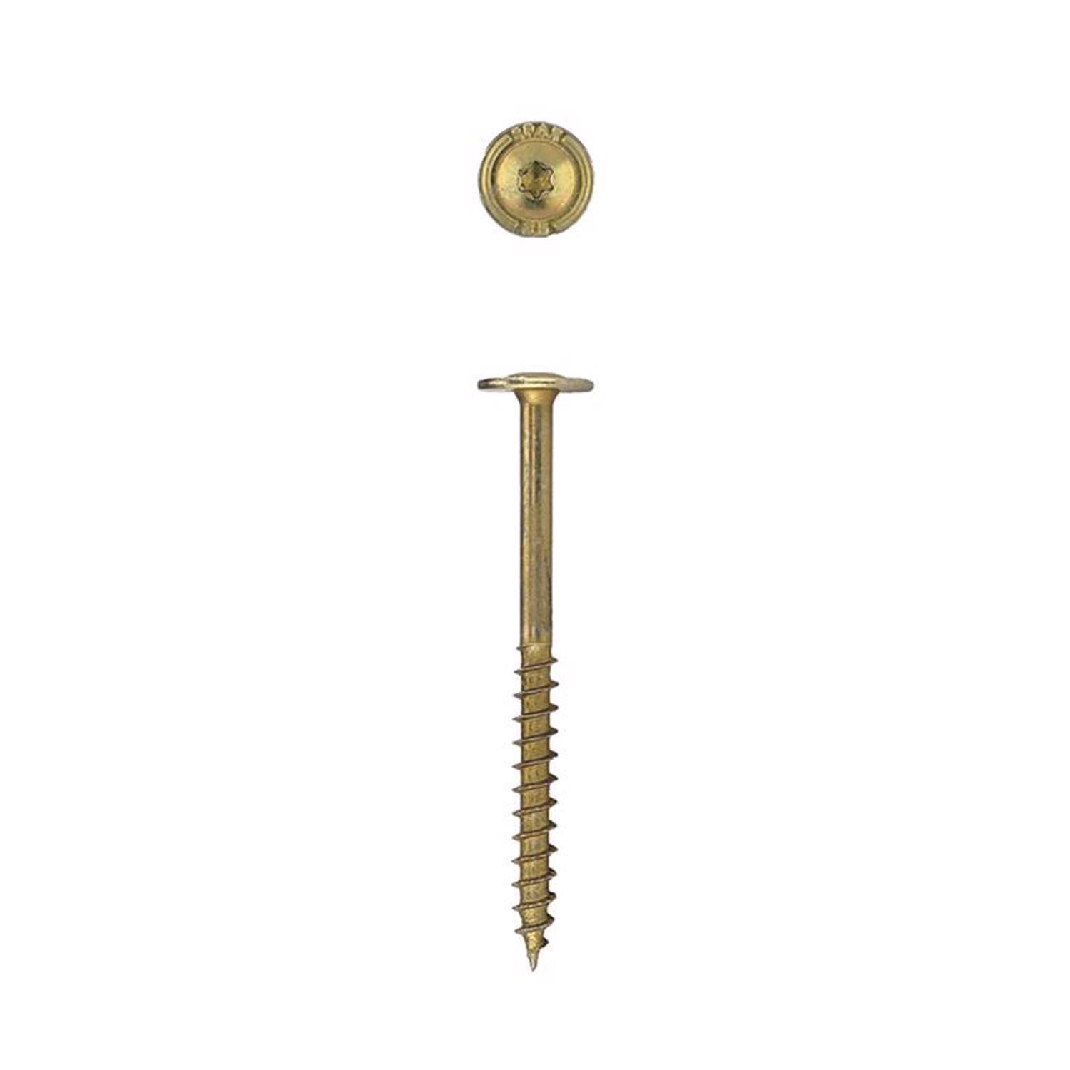 SPAX PowerLags 1/4 in. in. X 3-1/2 in. L Star Washer Head Serrated Structural Screws