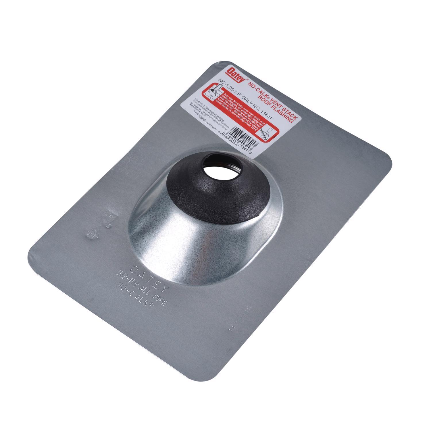 Oatey No-Calk 9 in. W X 12-1/2 in. L Galvanized Steel Flashing Silver