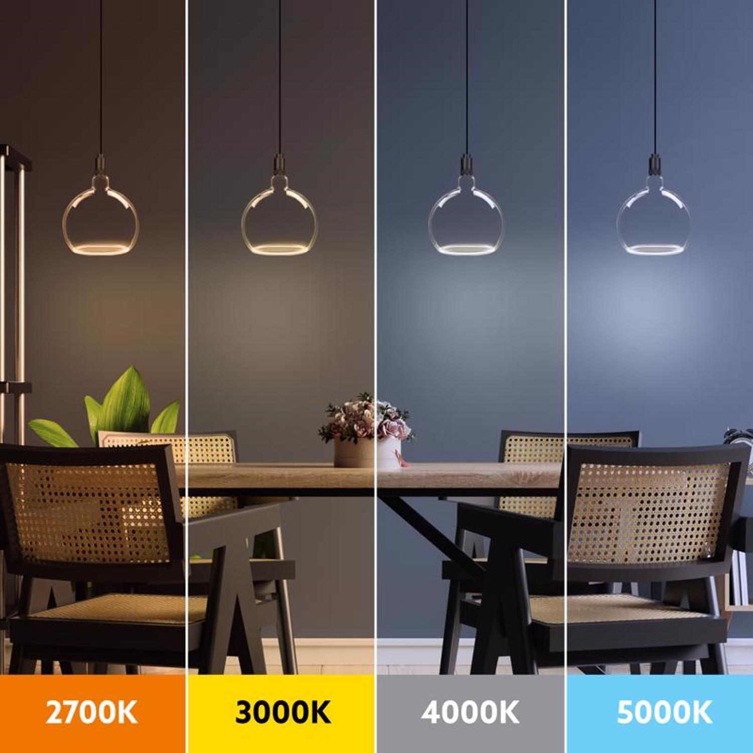 Feit G63 E26 (Medium) Filament LED Bulb Soft White 60 Watt Equivalence 1 pk