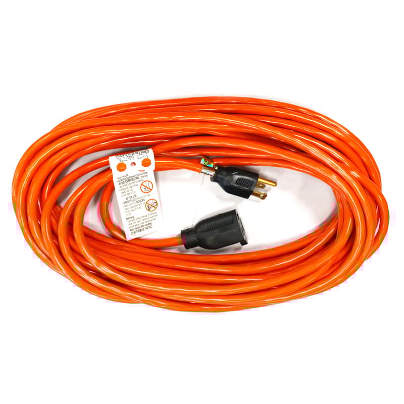 Ace Indoor or Outdoor 100 ft. L Orange Extension Cord 16/3 SJTW