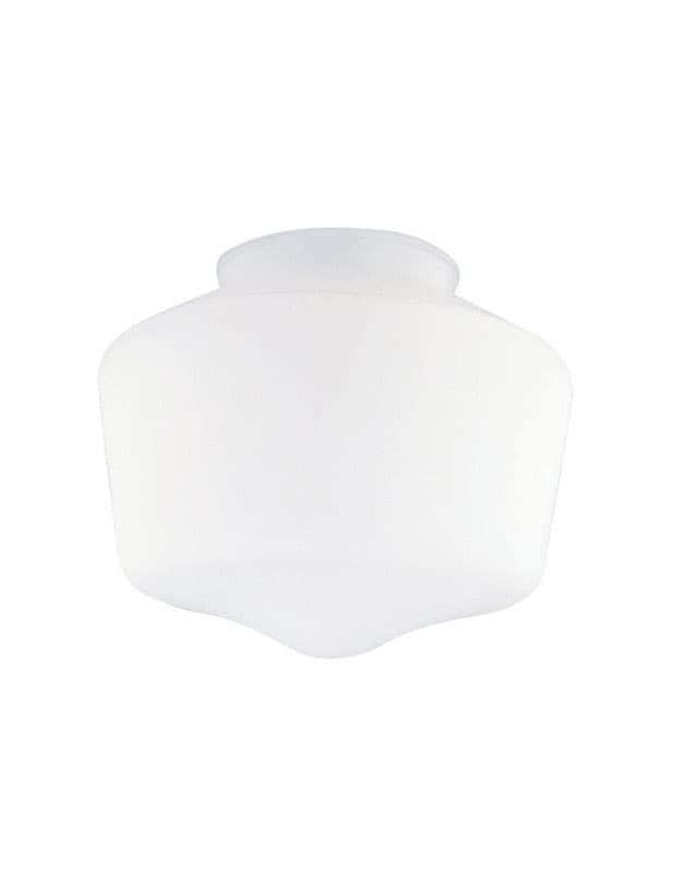 Westinghouse Schoolhouse White Glass Lamp Shade 1 pk