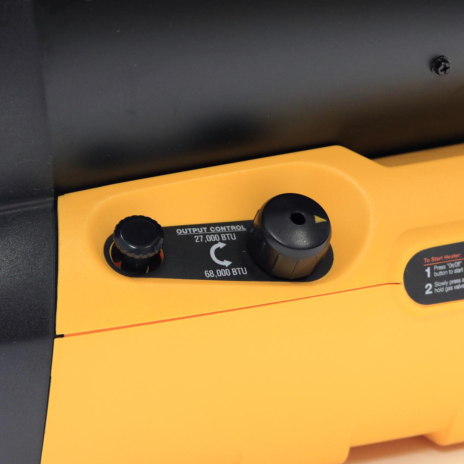 DeWalt 68000 Btu/h 1700 sq ft Forced Air Propane Heater