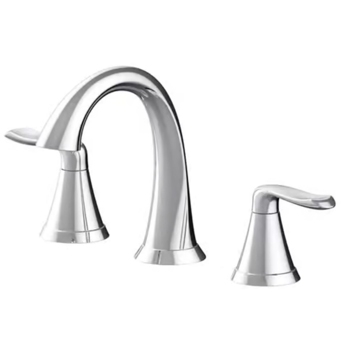 Oakbrook Collection Chloe Chrome Contemporary Widespread Bathroom Sink Faucet 8 in.