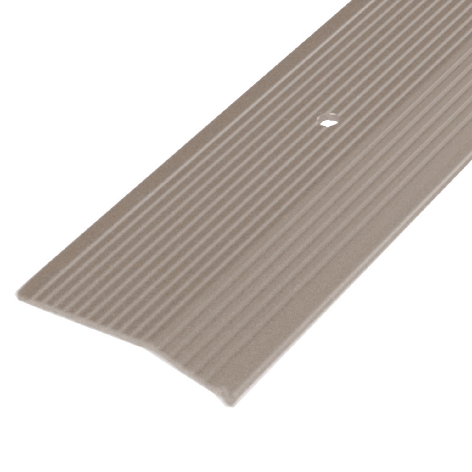 M-D Building Products 0.375 in. H X 2 in. W X 36 in. L Pewter Pewter Aluminum Carpet Trim