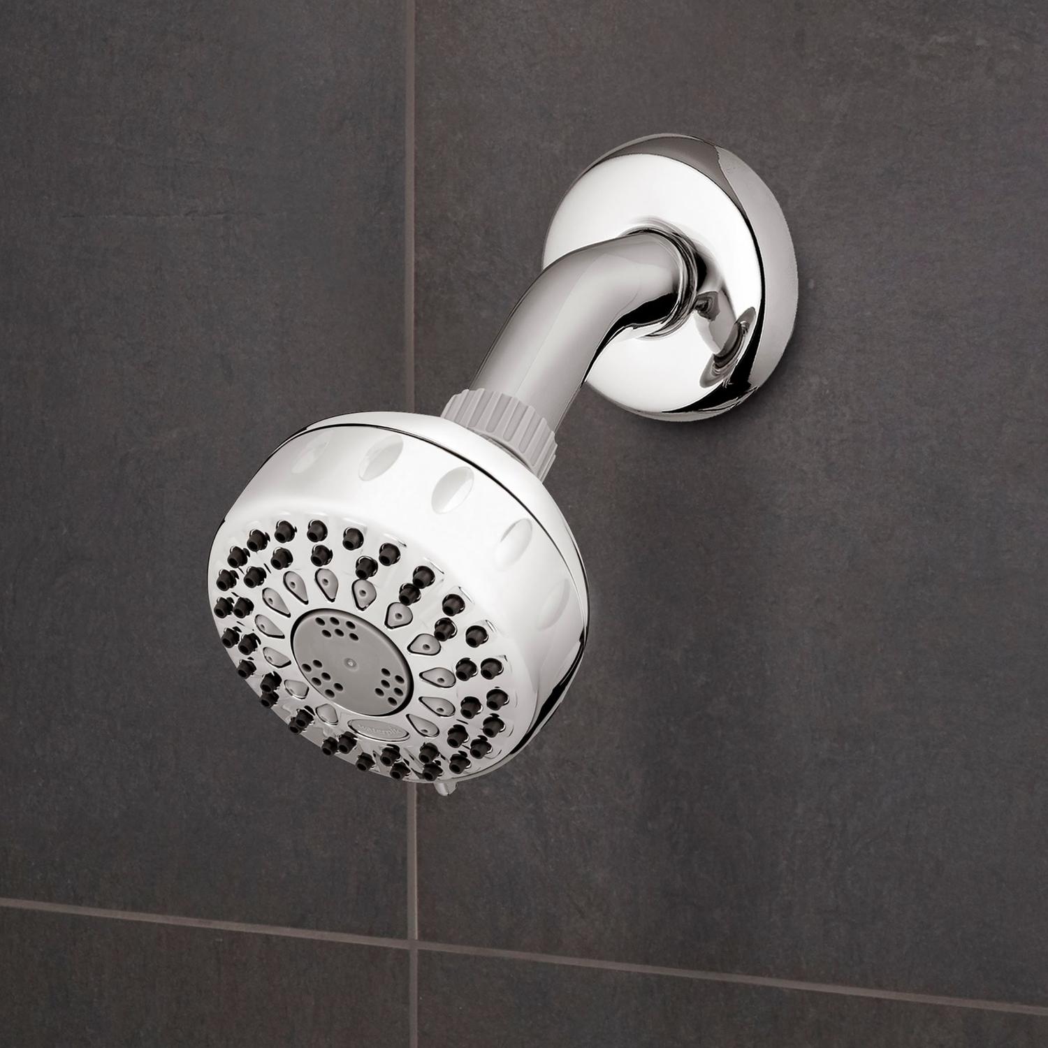 Waterpik PowerSpray Plus Chrome 5 settings Showerhead 1.8 gpm
