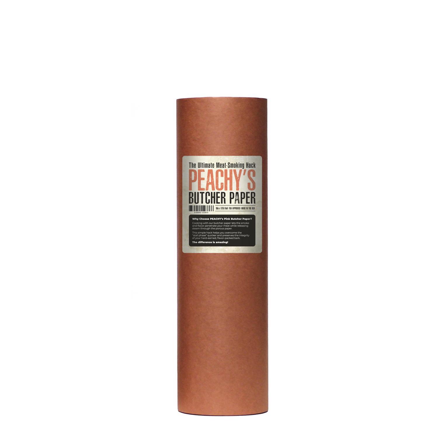 Peachy's Paper BBQ Butcher Paper Roll 175 ft. L X 18 in. W 1 pk