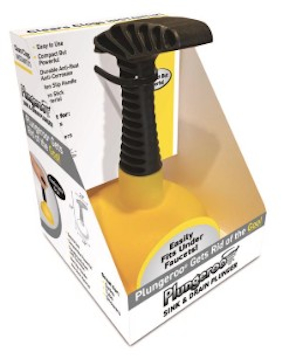 Plungeroo Sink and Drain Plunger 5 in. L X 4.2 in. D