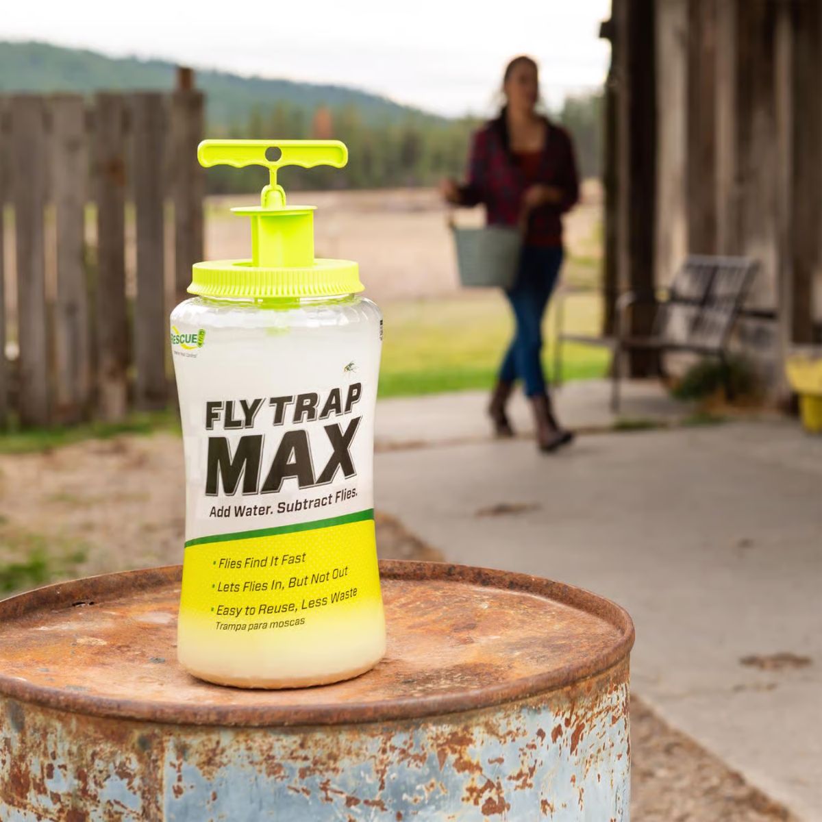 RESCUE! Max Fly Trap 1 Pack
