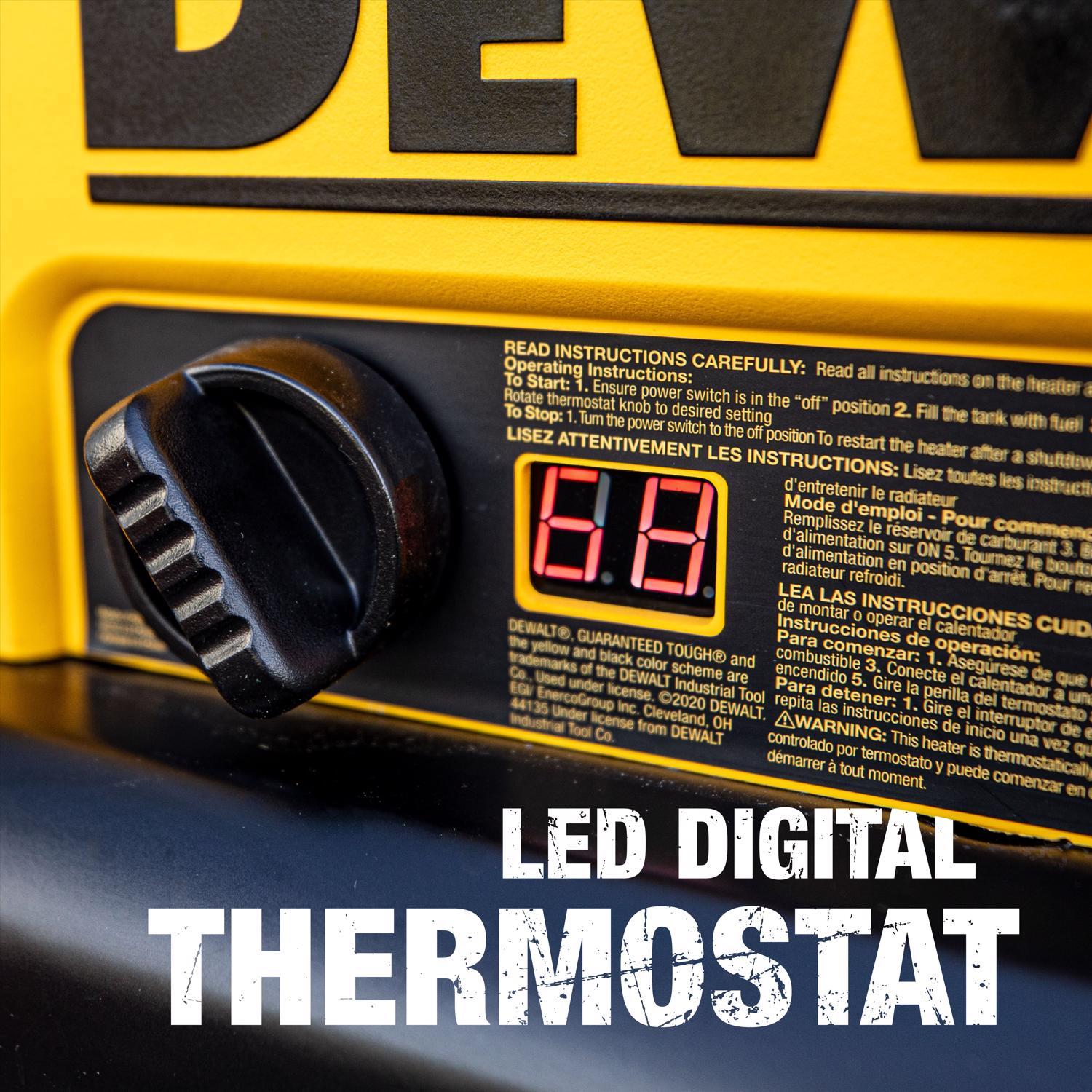 DeWalt 210,000 Btu/h 6000 sq ft Forced Air Diesel/Kerosene Heater