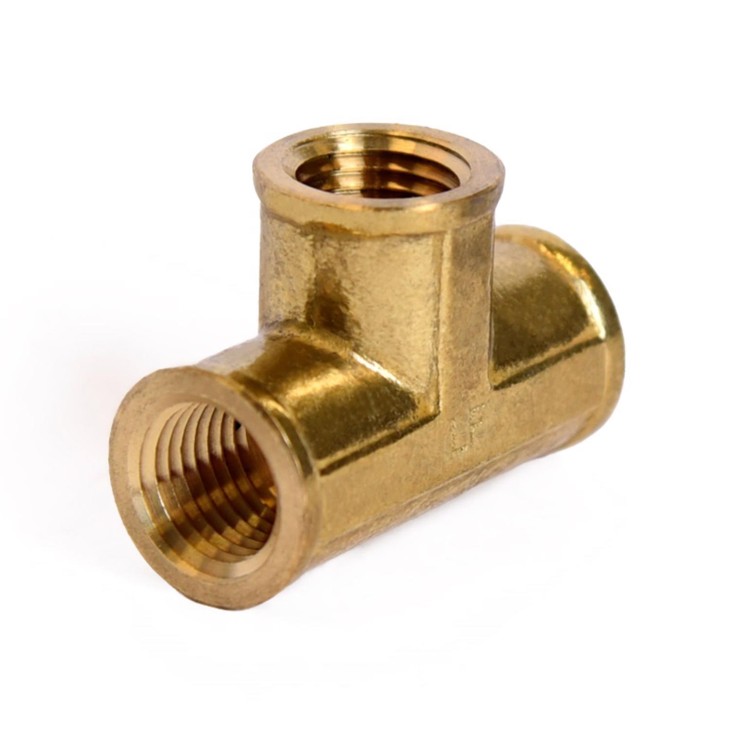 ATC 1/4 in. FPT X 1/4 in. D FPT Brass Tee