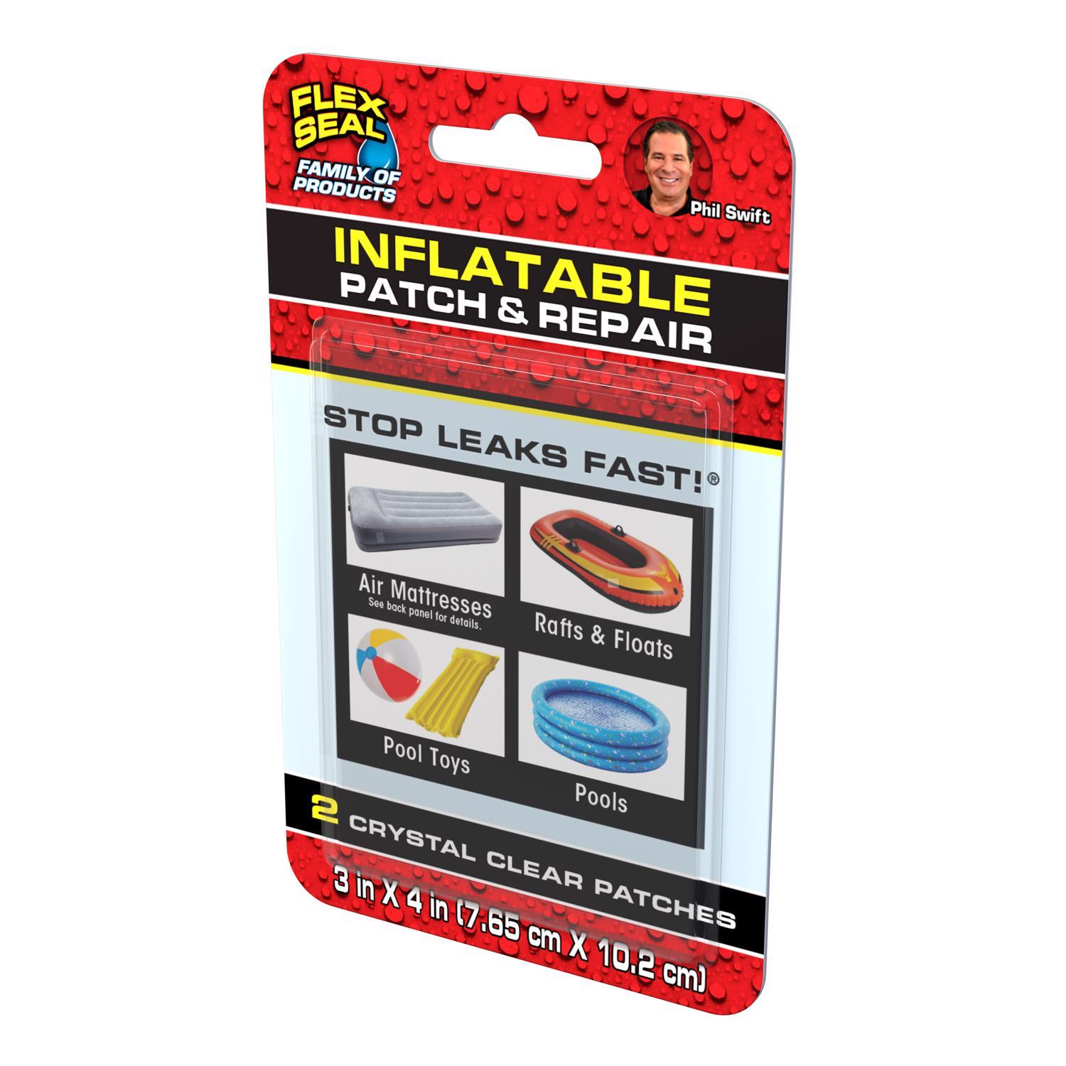 Flex Seal Family of Products Inflatable Patch & Repair 3 in. H X 4 in. L