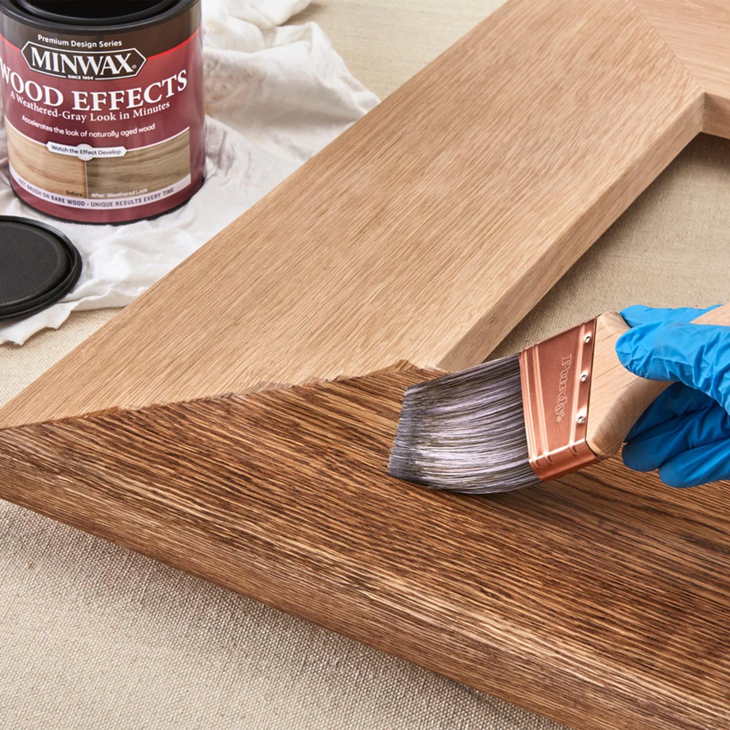 Minwax Wood Effects Semi-Transparent Weathered Gray Weathered Wood Accelerator 1 qt