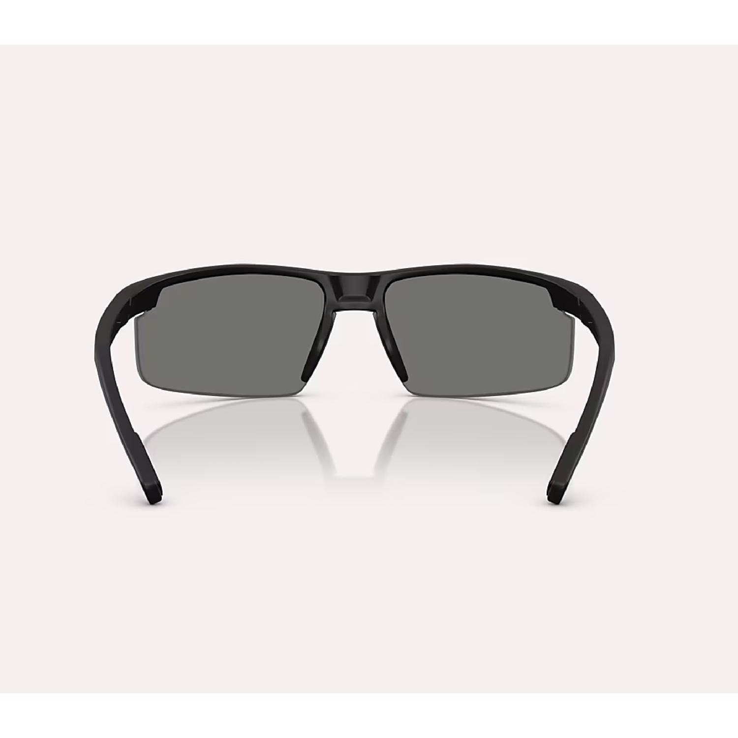 Native Ridge-Runner Crest Sunglasses Men's Matte Black Frame Blue Reflex Lens Polarized Blue Light B
