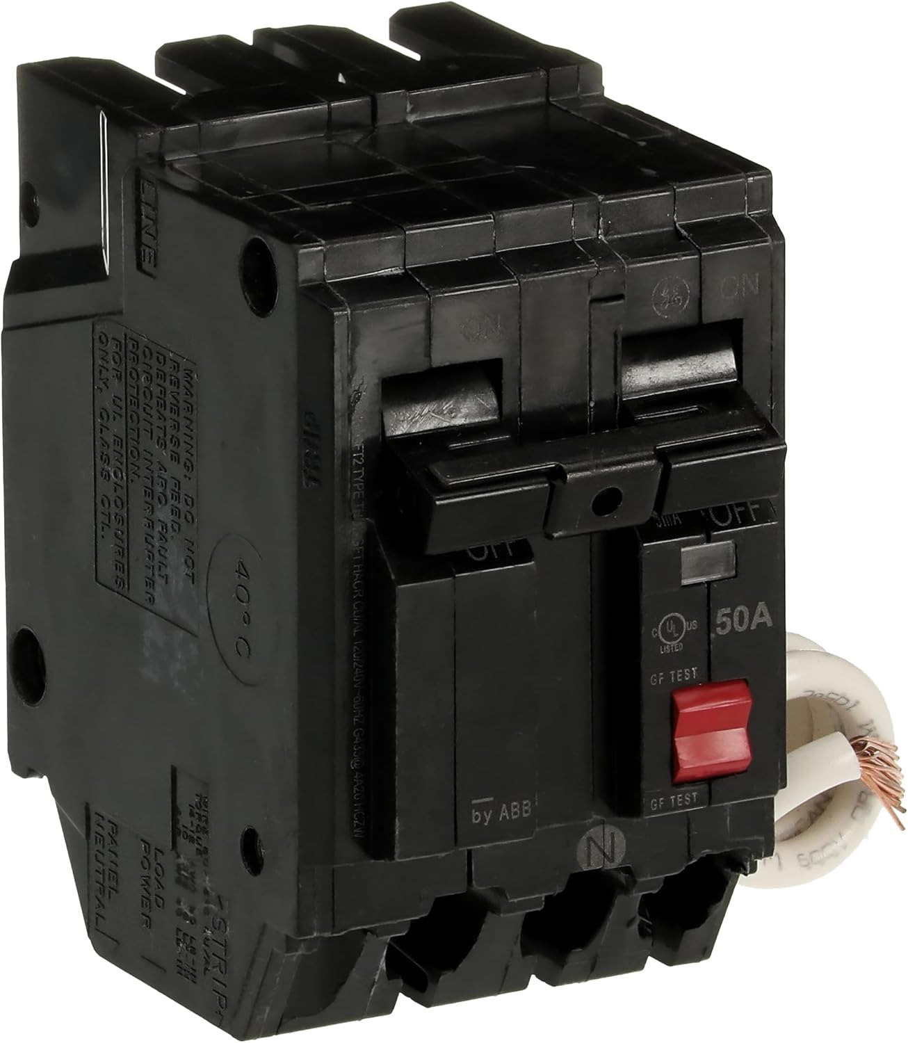 GE Breaker GFI ST 2-Pole 50A
