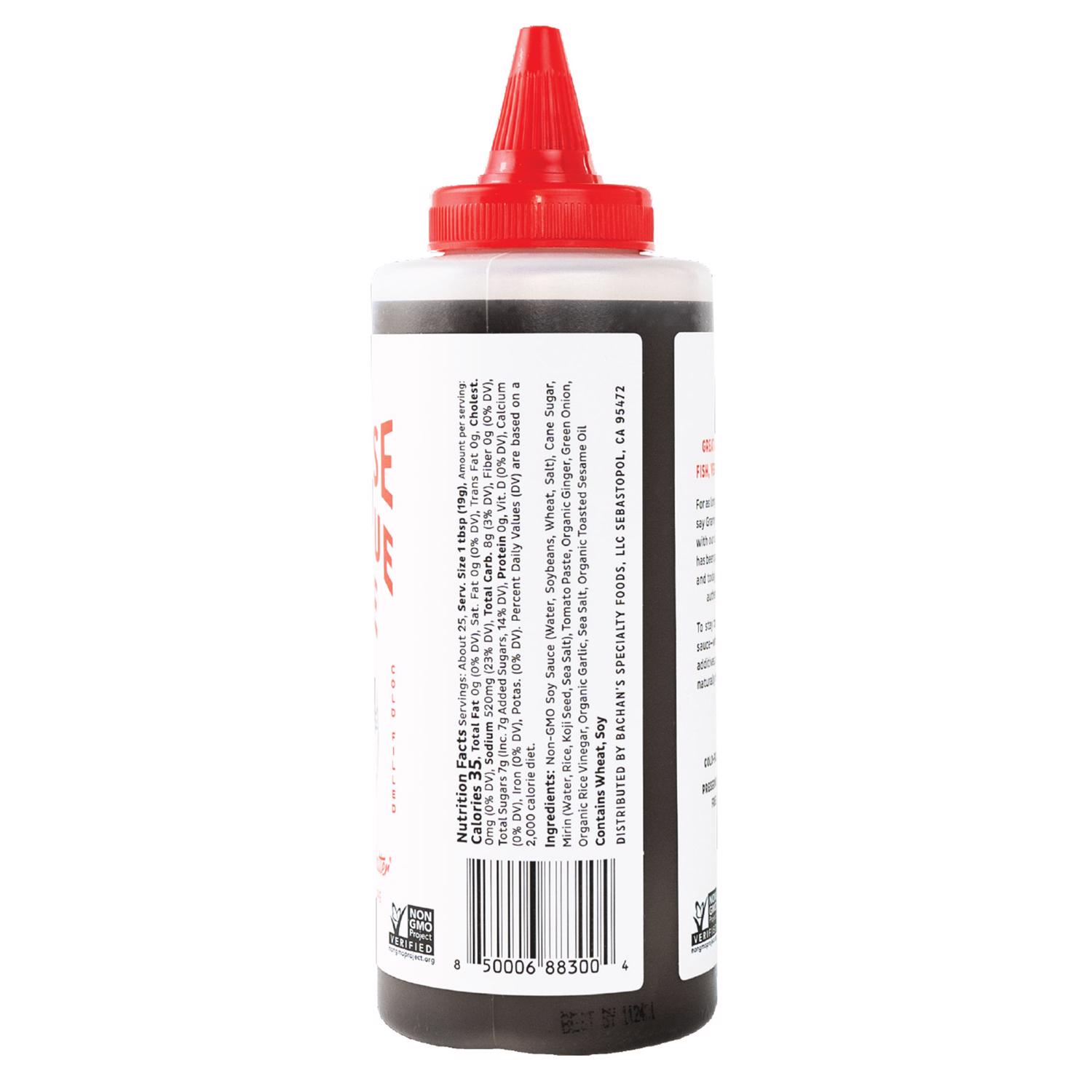 Bachan's Original Japanese Teriyaki BBQ Sauce 17 oz