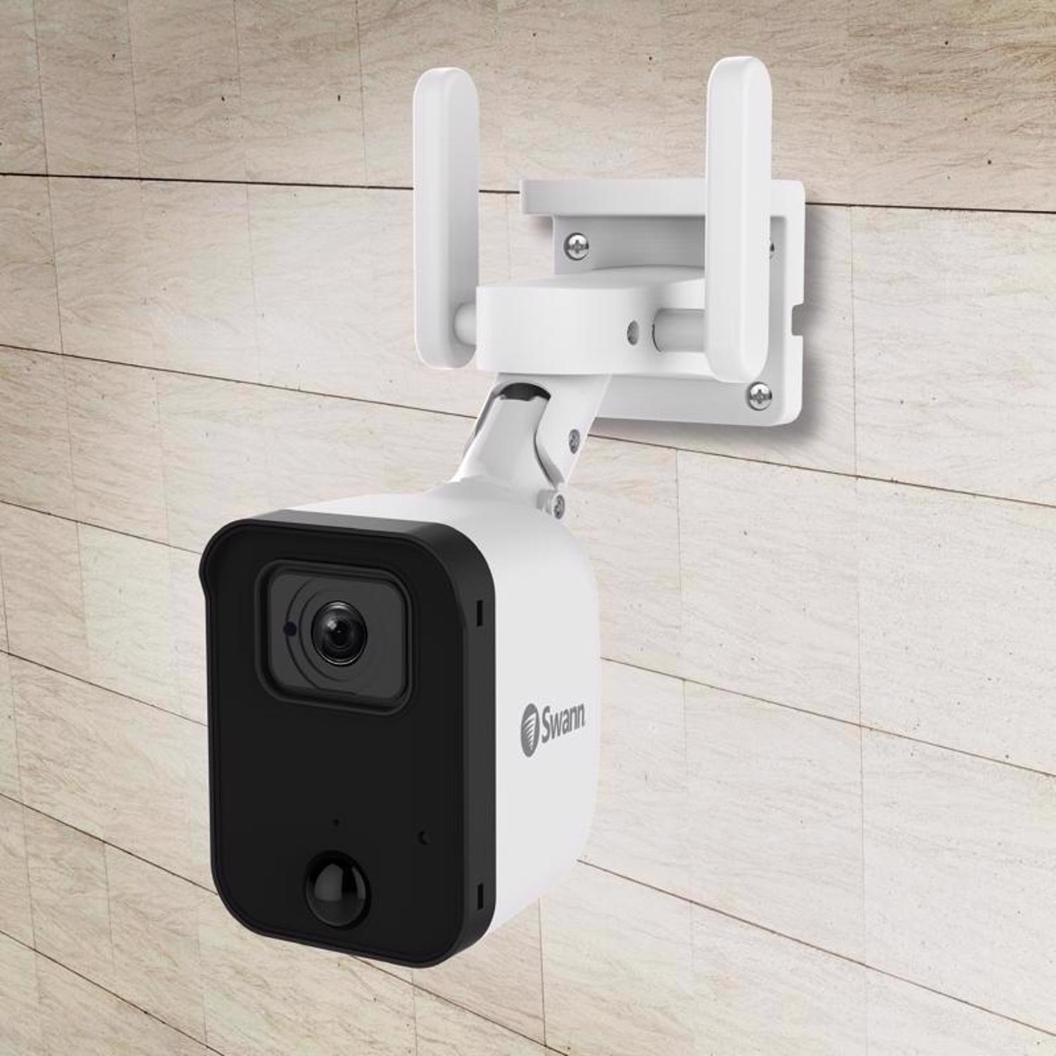Swann Fourtify Plug-in Indoor and Outdoor Smart-Enabled Security Camera