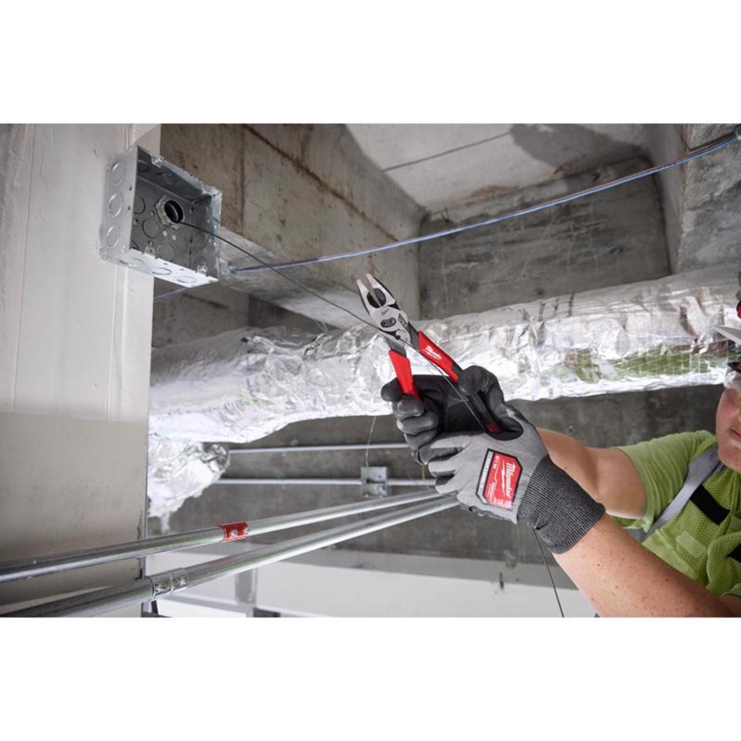 Milwaukee Made In USA 9 in. Forged Steel Lineman's Pliers