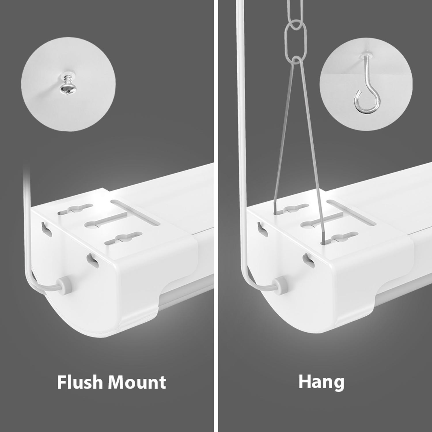 Feit 46 in. 1-Light lights 55 W LED Utility Light