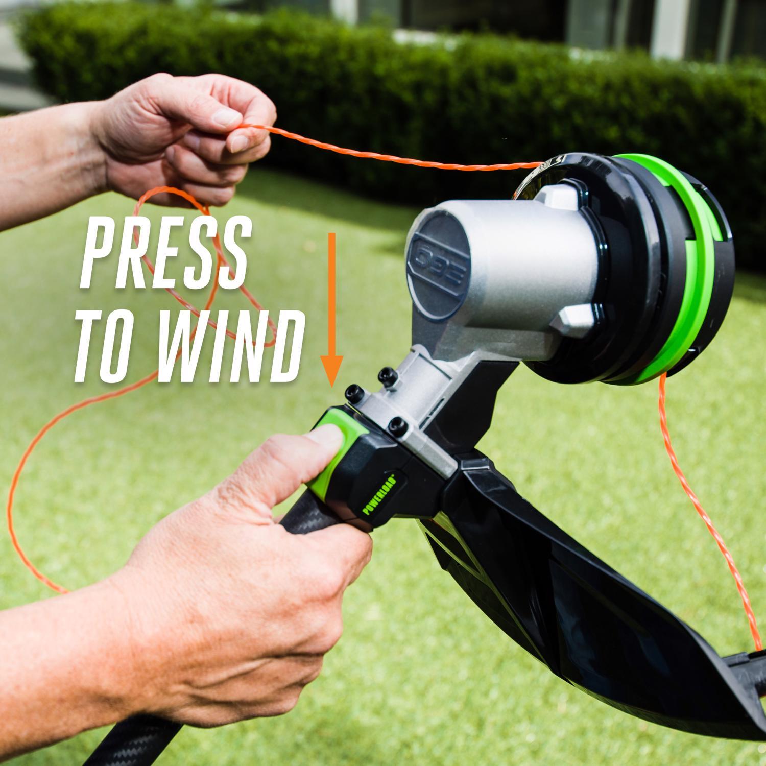 EGO Power+ Powerload ST1521S 15 in. 56 V Battery String Trimmer Kit (Battery & Charger) W/ CARBON FIBER SPLIT SHAFT & 2.5 AH BATTERY