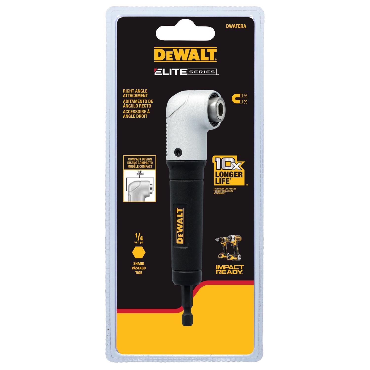 DeWalt Impact Ready Metal Right Angle Drill Attachment 1 pk