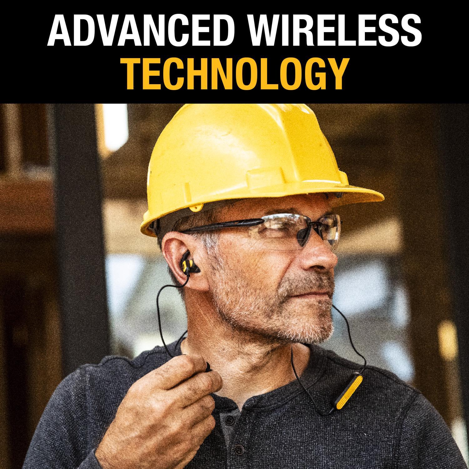 DeWalt Jobsite Wireless Bluetooth Earphone 1 pk