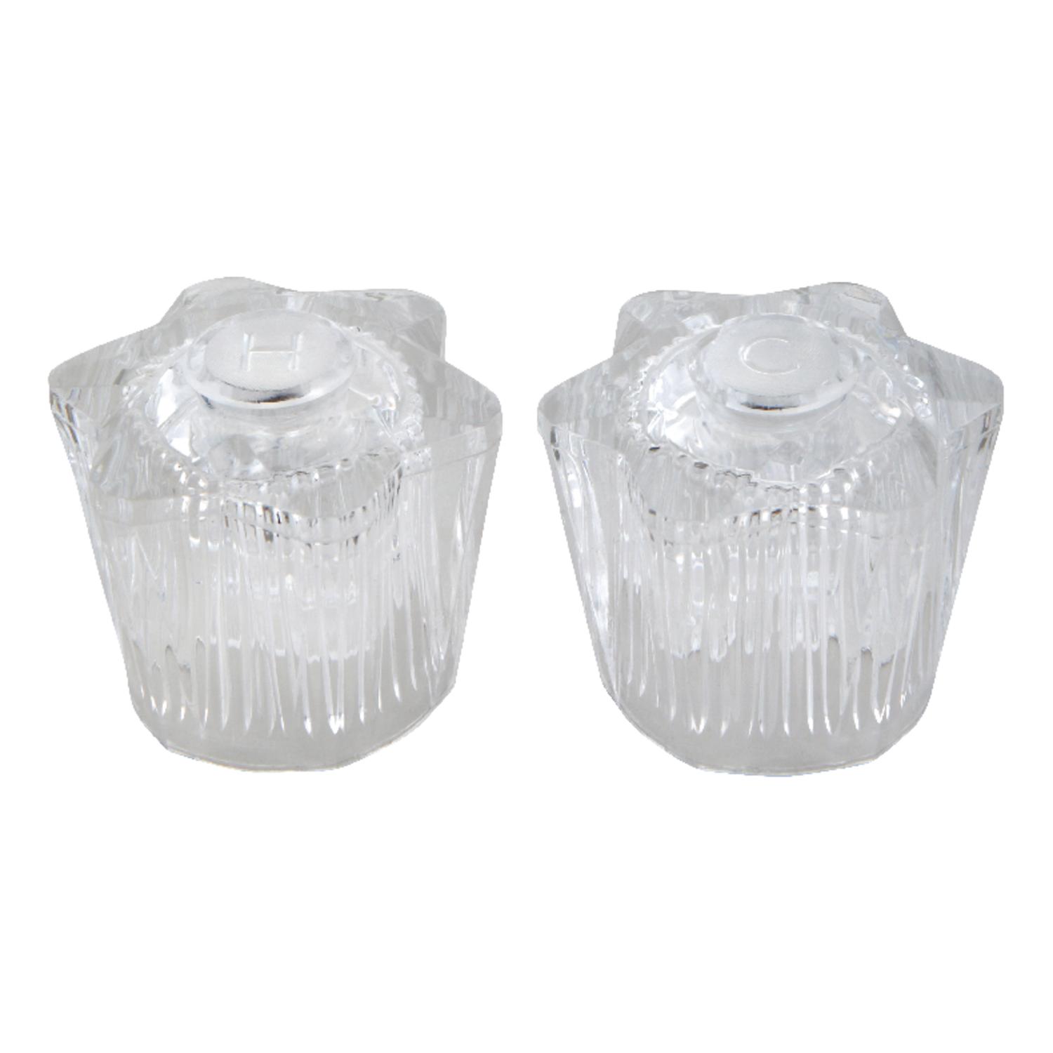 Ace Clear Sink and Tub and Shower Faucet Handles
