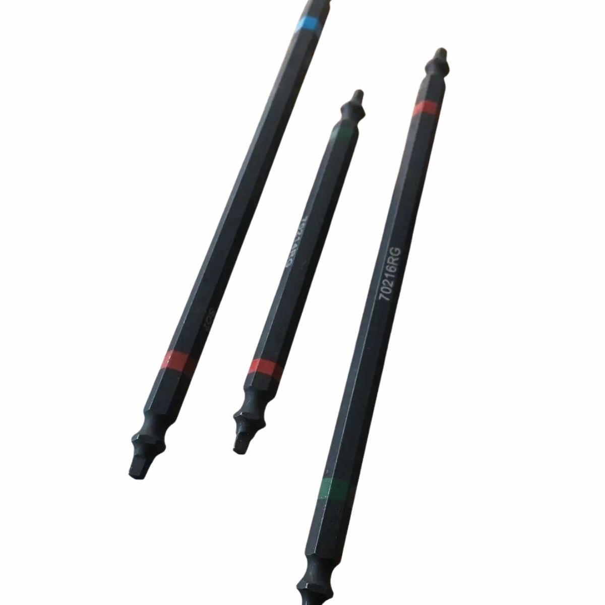Rack-A-Tiers #2 Blue Phillips and #2 Red Robertson Square Red Double Ended Impact 6 in.