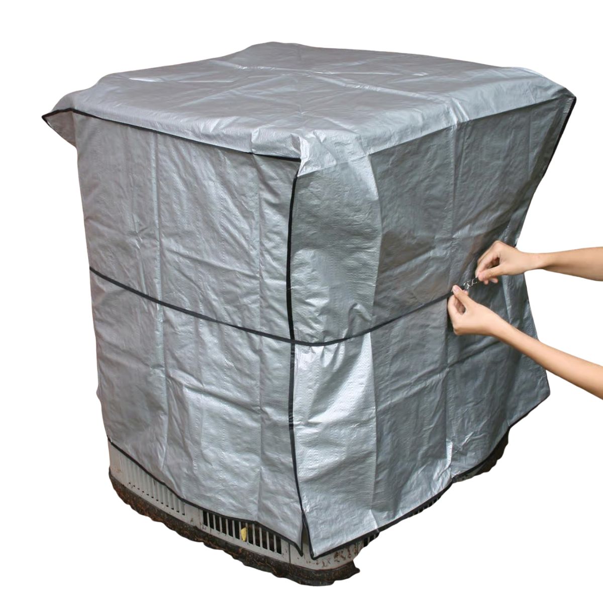 M-D Building Products 30 in. H x 34 in. W Rectangle Outdoor Central Air Conditioner Cover