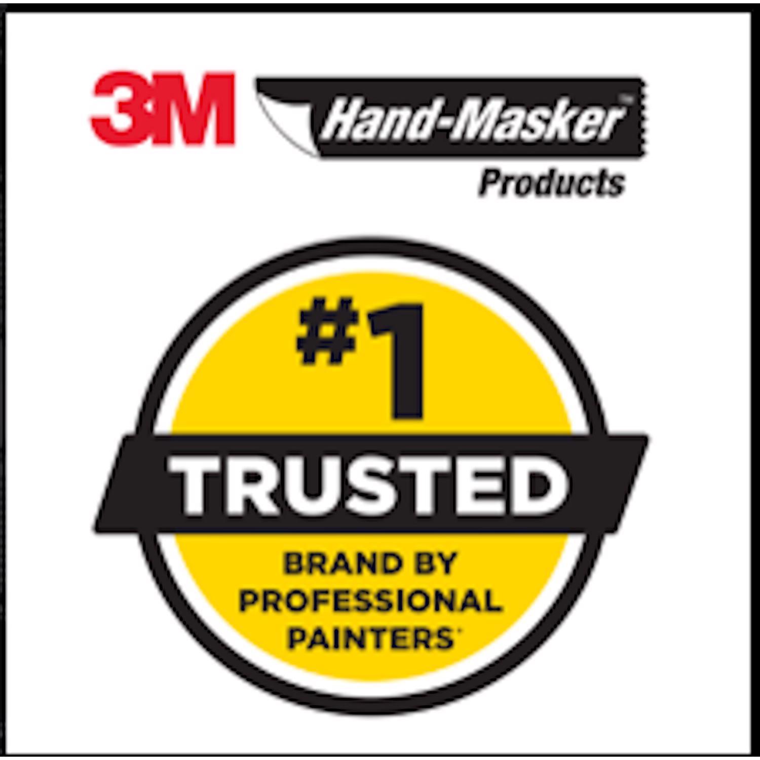 3M Hand-Masker 48 in. W X 180 ft. L X 0.35 mil Plastic Masking Film 1 pk