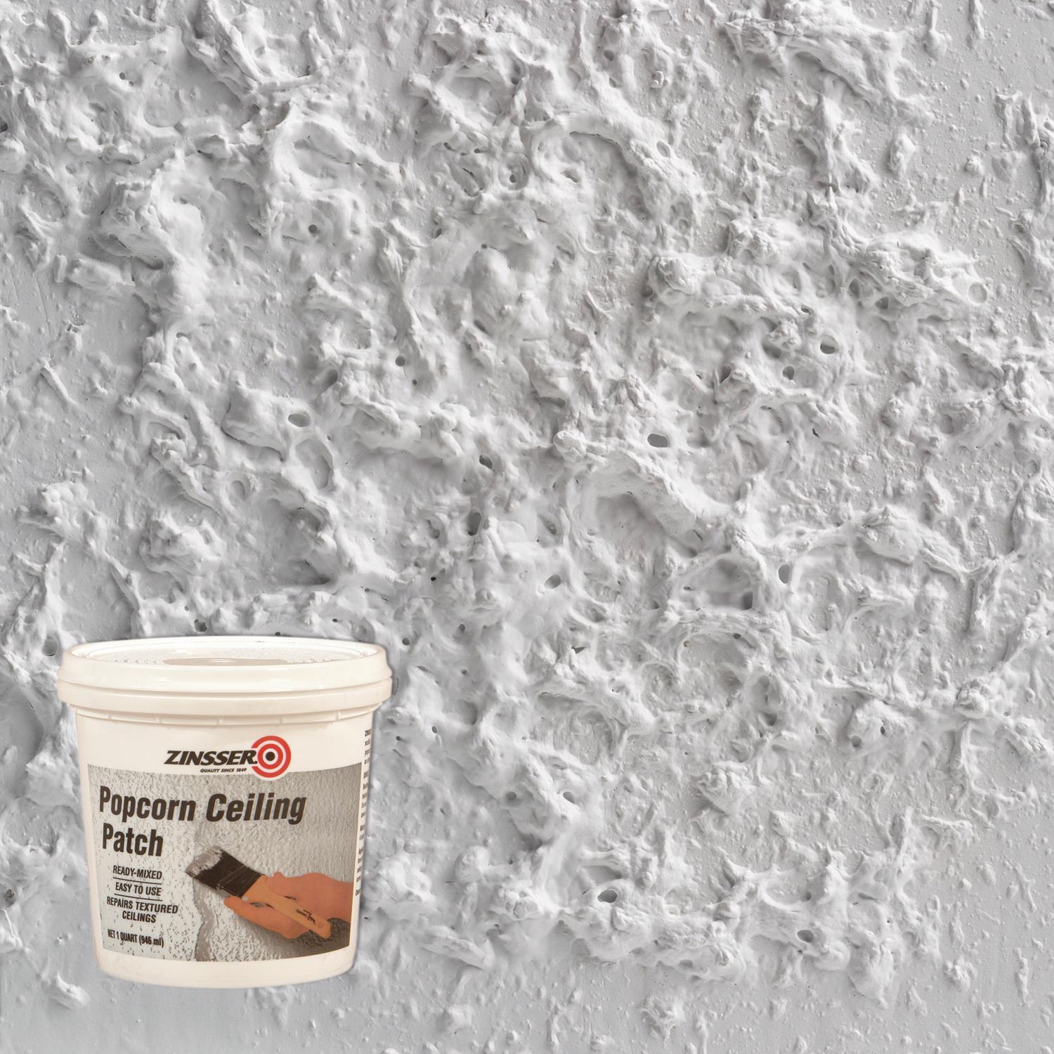 Zinsser Ready to Use White Popcorn Ceiling Patch 1 qt