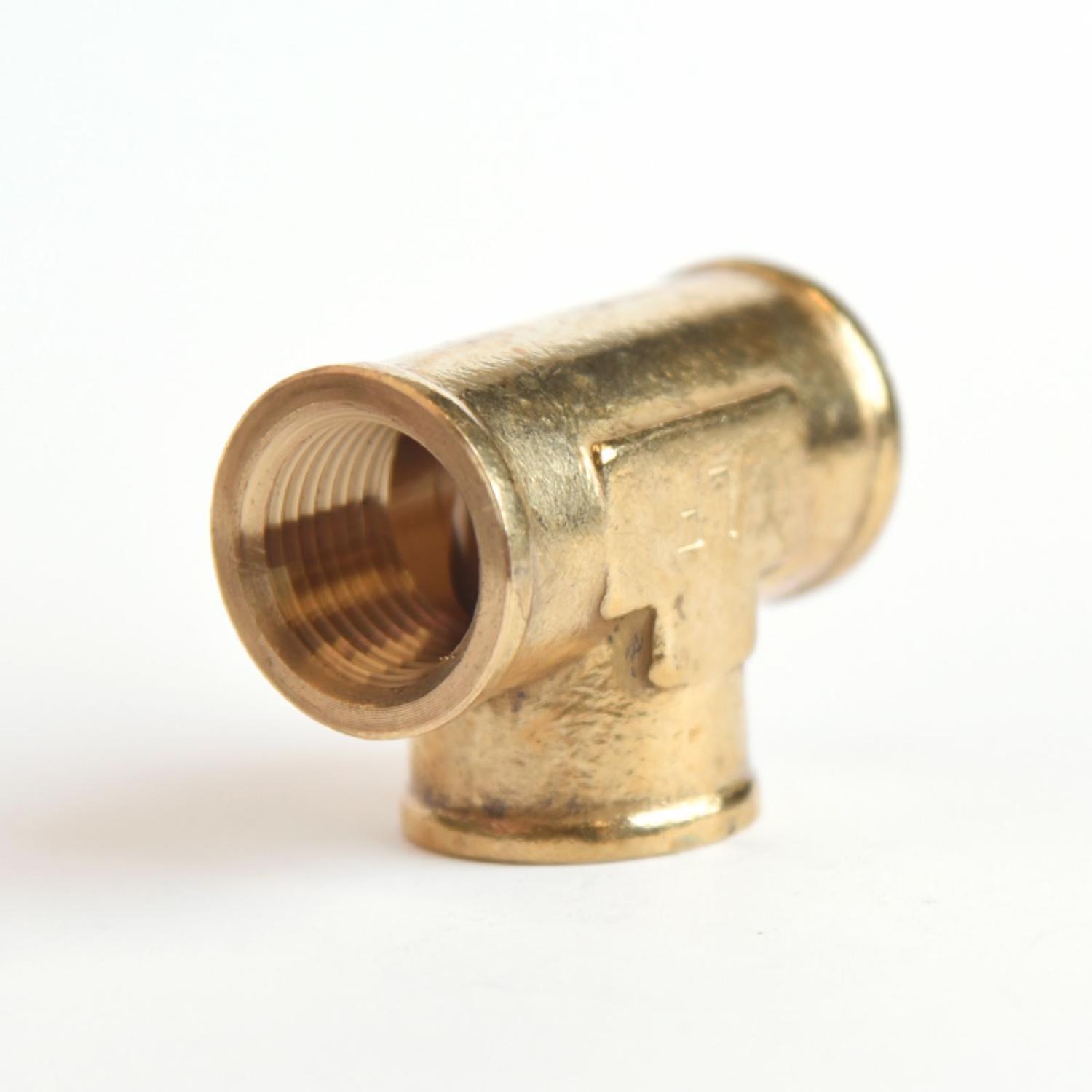 ATC 1/2 in. FPT 1/2 in. D FPT Brass Tee
