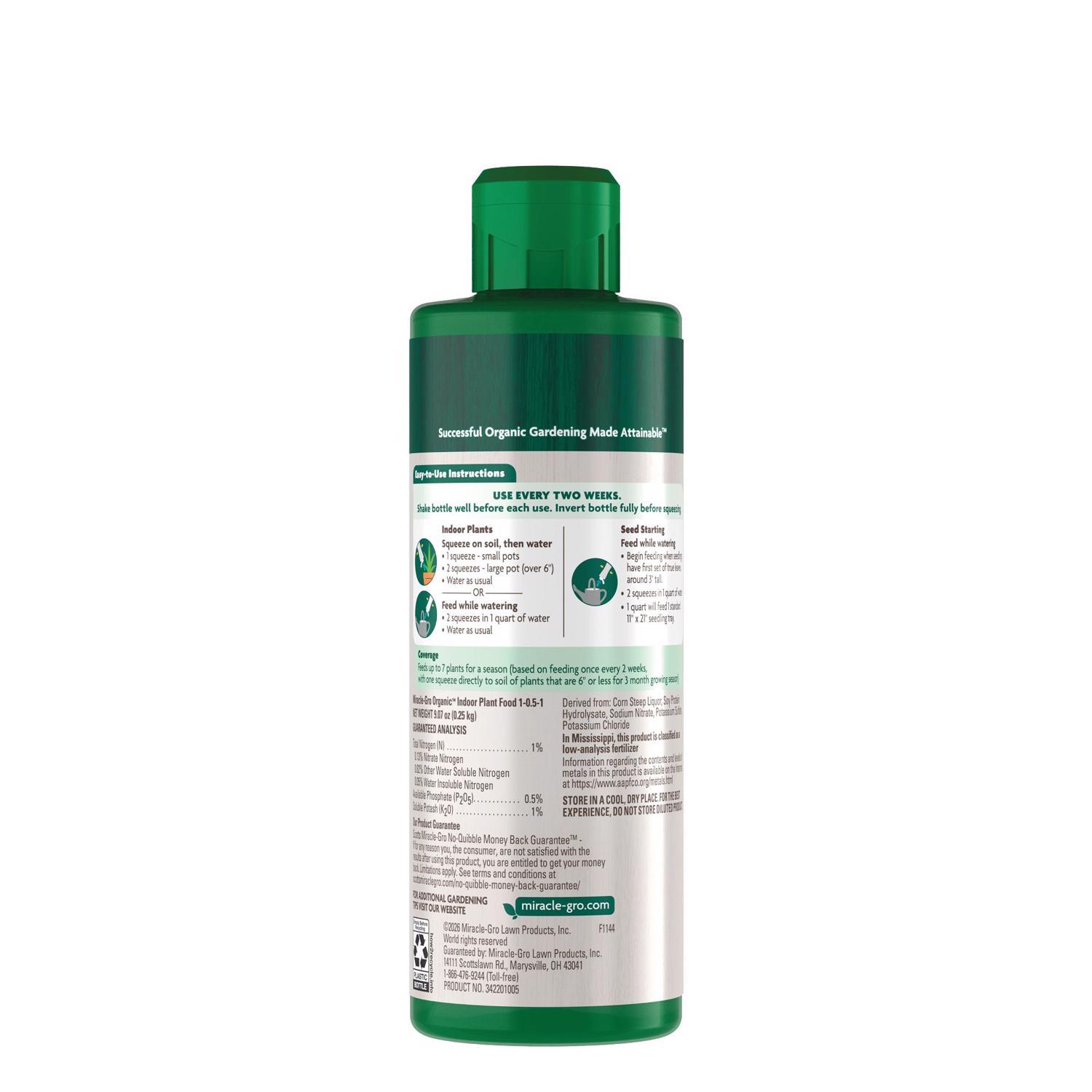 Miracle-Gro Organic Liquid Plant Food 9.07 fl. oz.