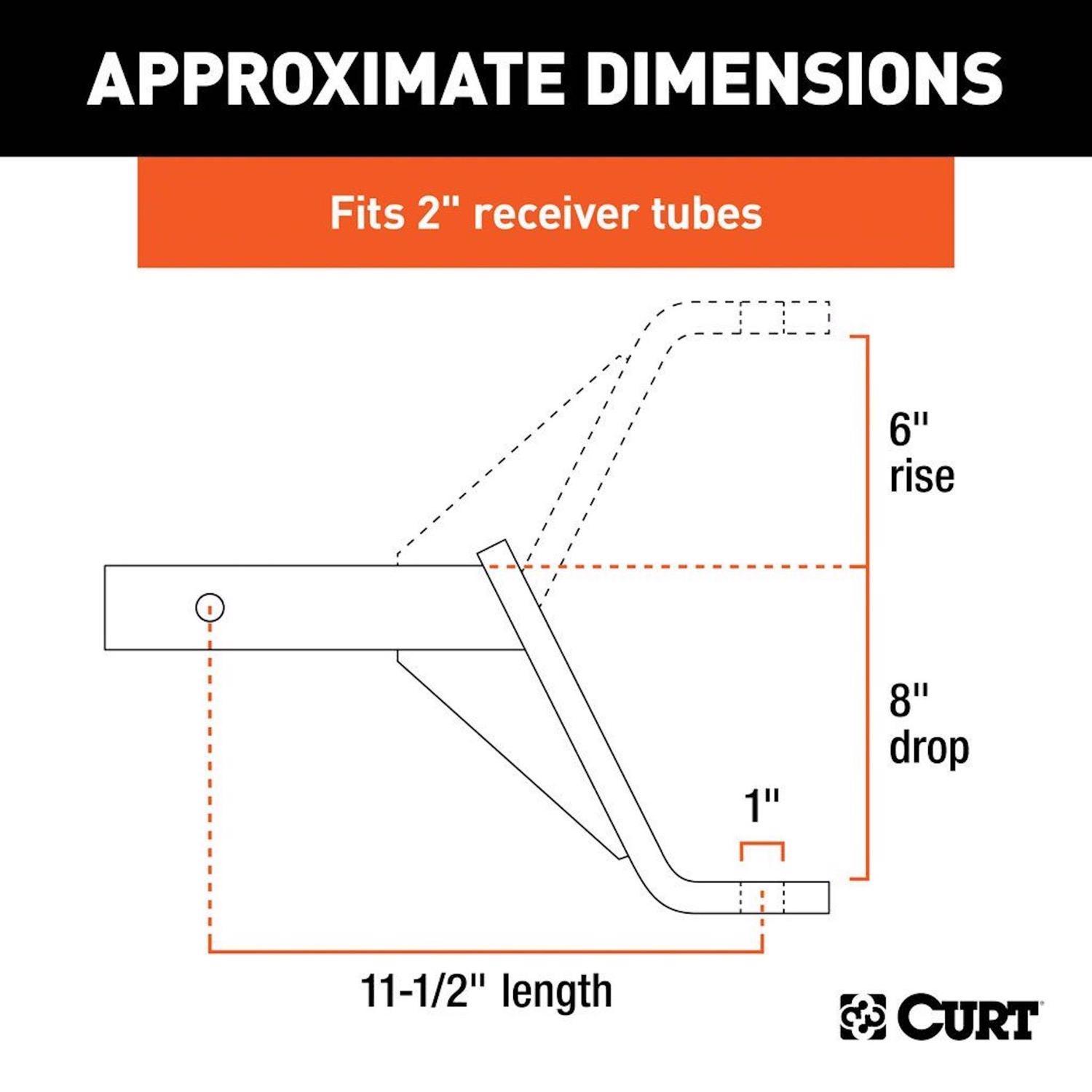 CURT 5000 lb. cap. Ball Mount