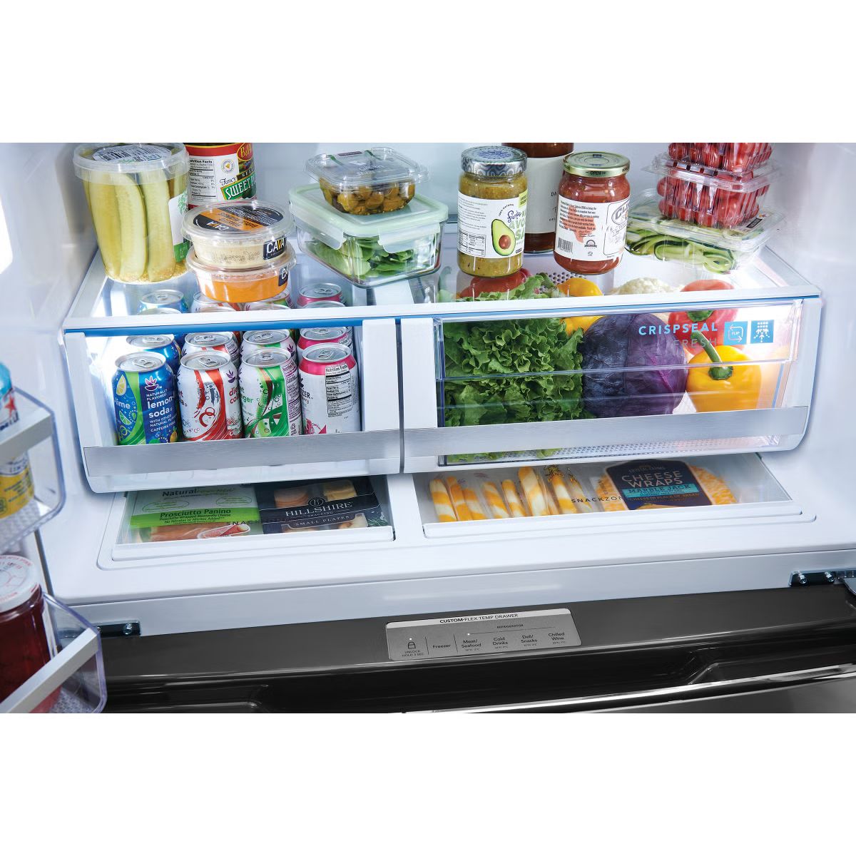 Frigidaire Gallery 26.3 cu. ft. Standard-Depth 4-Door French Door Refrigerator