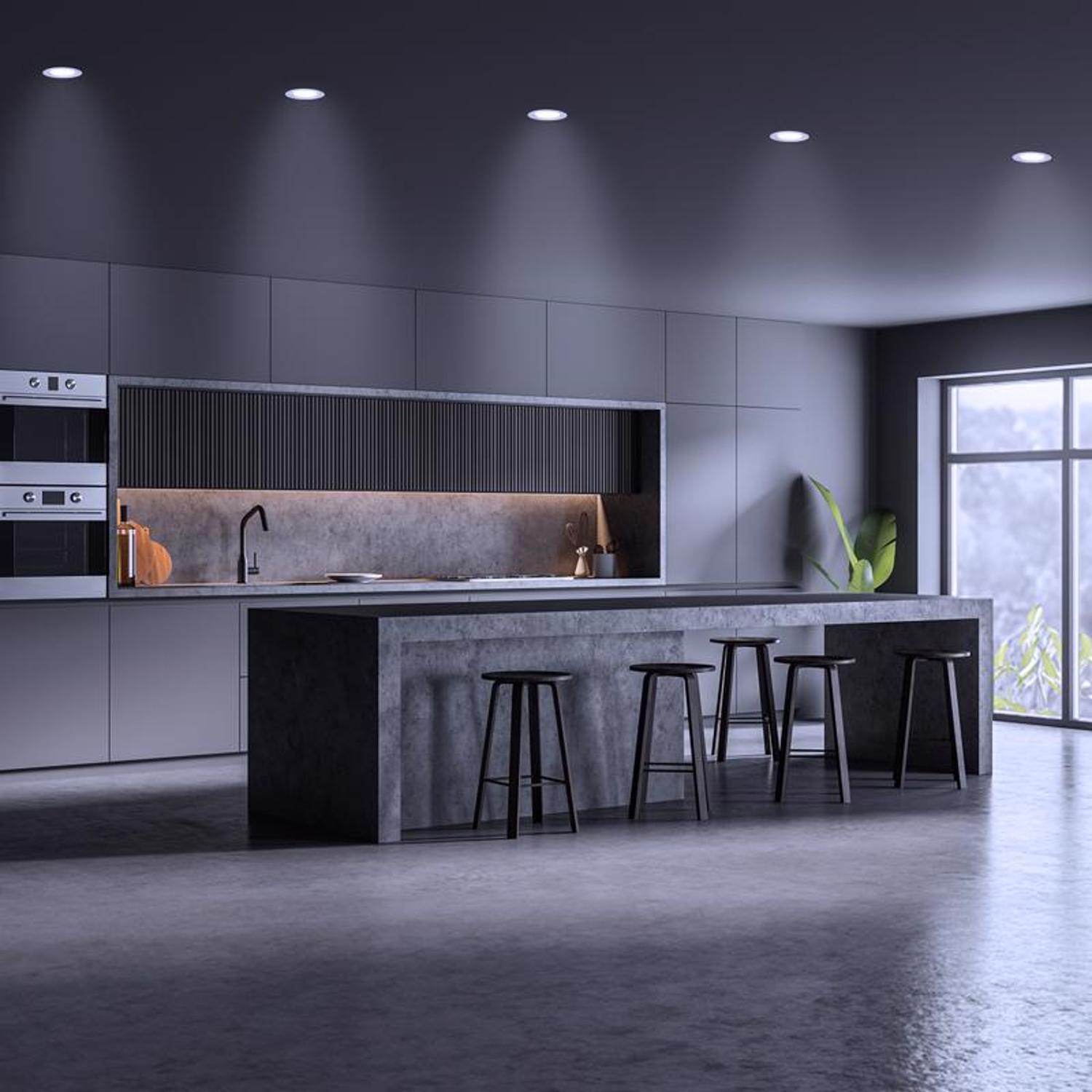 Feit LED Retrofits White 7.1 in. W LED Canless Recessed Downlight 10.3 W