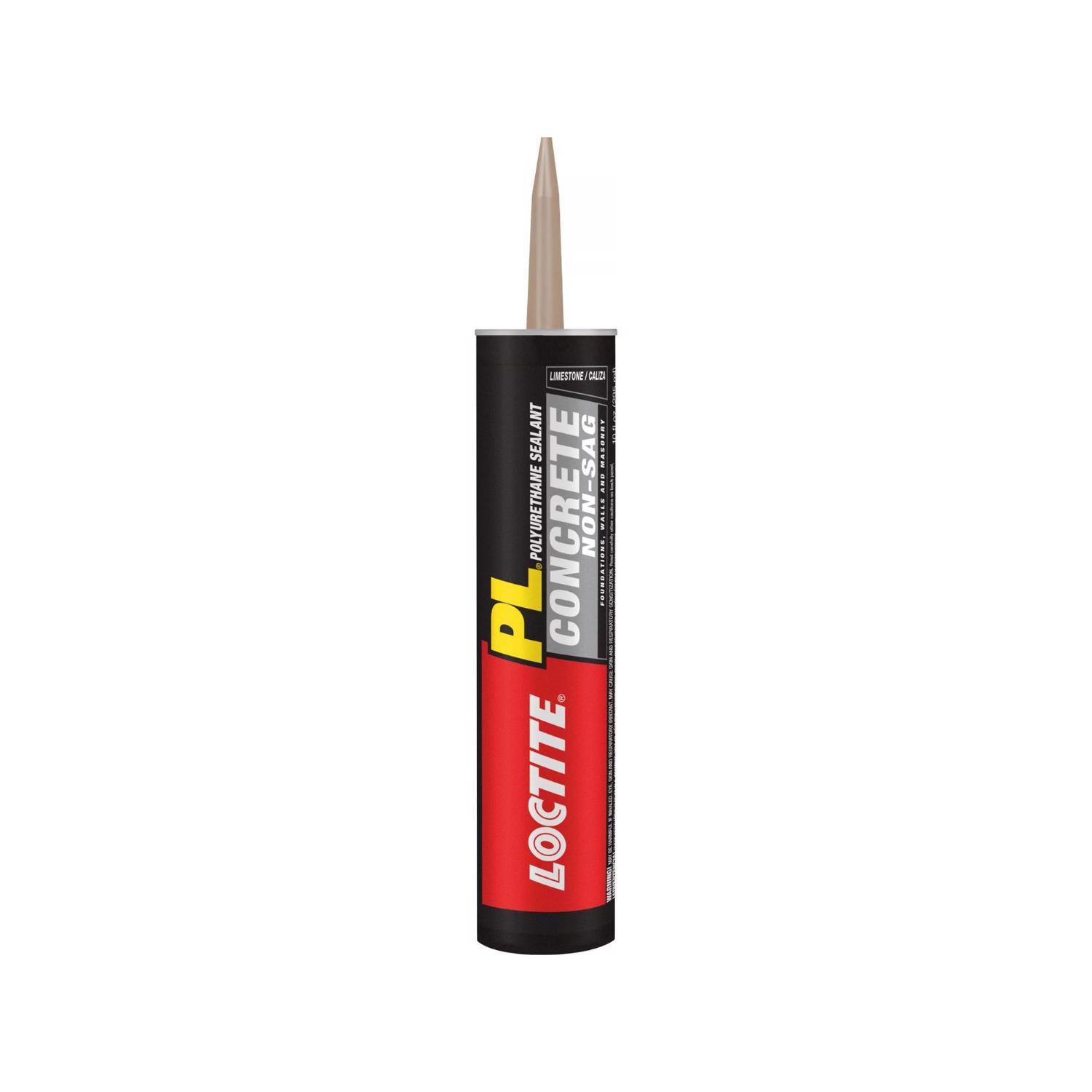 Loctite PL Limestone Polyurethane Concrete and Masonry Filler and Sealant 10 oz