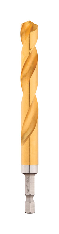 Milwaukee Shockwave 15/32 in. X 5 in. L Titanium Red Helix Drill Bit 1 pc