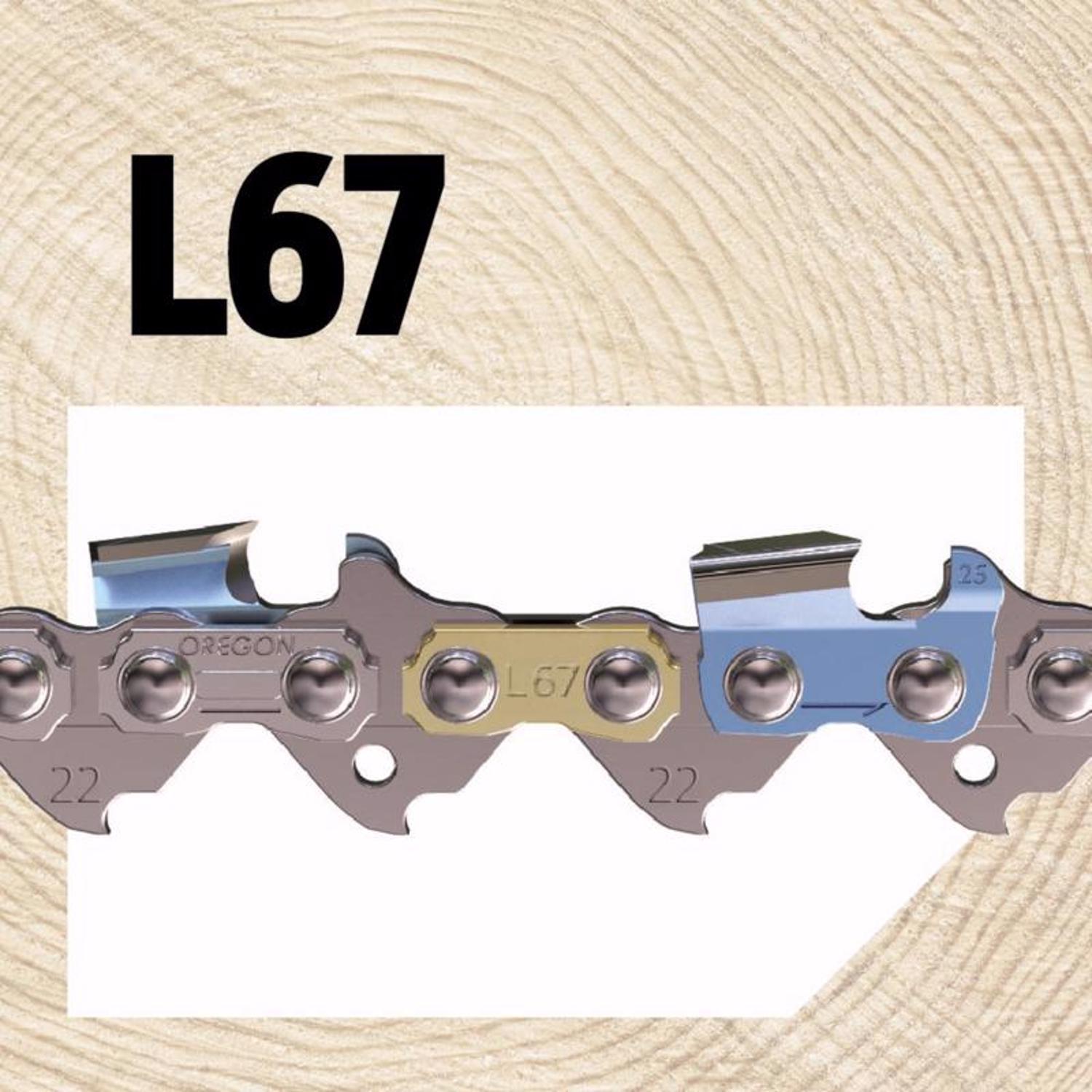 Oregon ControlCut L67 16 in. Chainsaw Chain 67 links