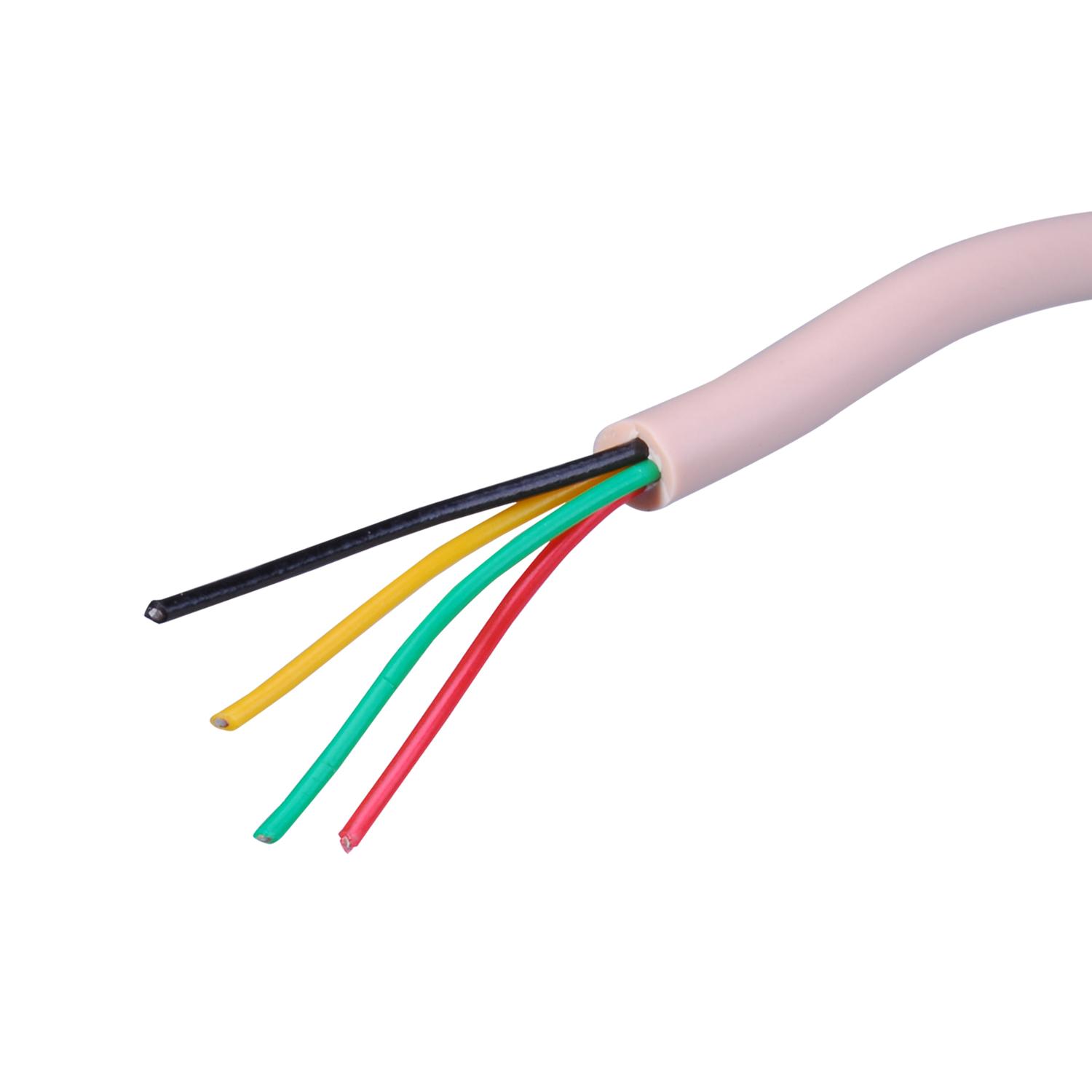 Monster Just Hook It Up 100 ft. L Ivory Telephone Station Wire