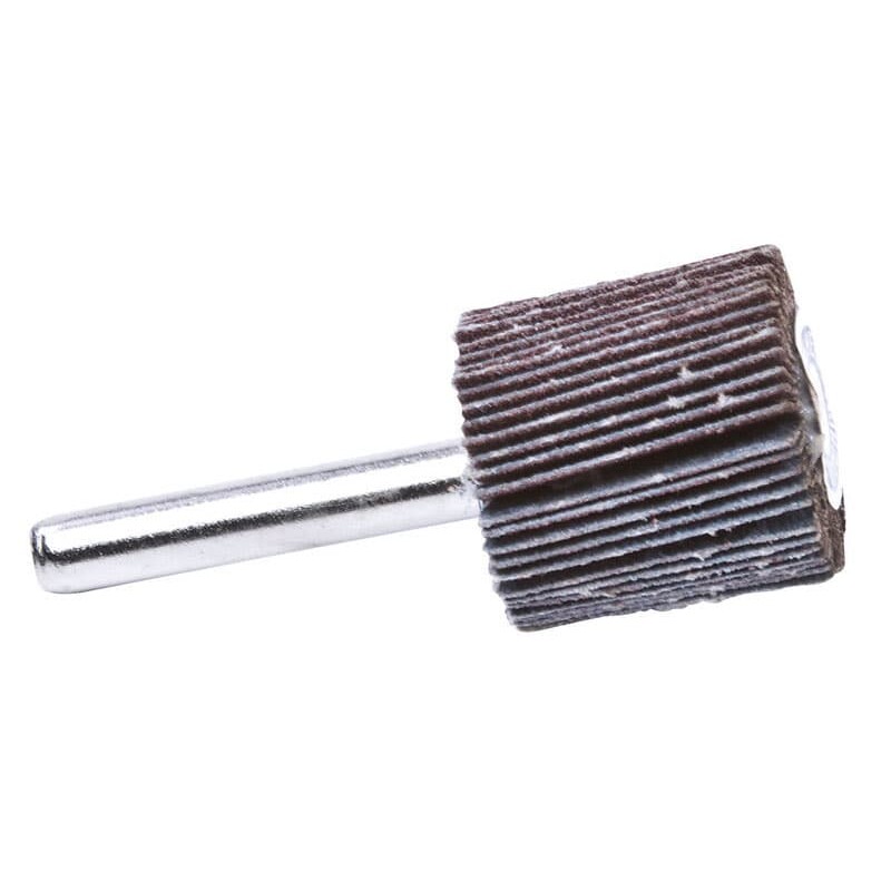 Forney 1 in. D X 1/4 in. Aluminum Oxide Flap Wheel 120 Grit 1 pc