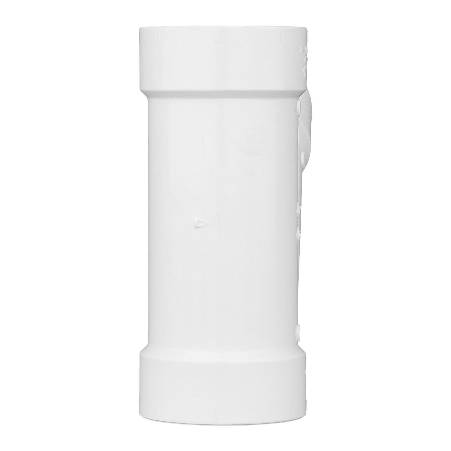 Charlotte Pipe Schedule 40 4 in. Hub X 4 in. D Hub PVC Wye 1 pk