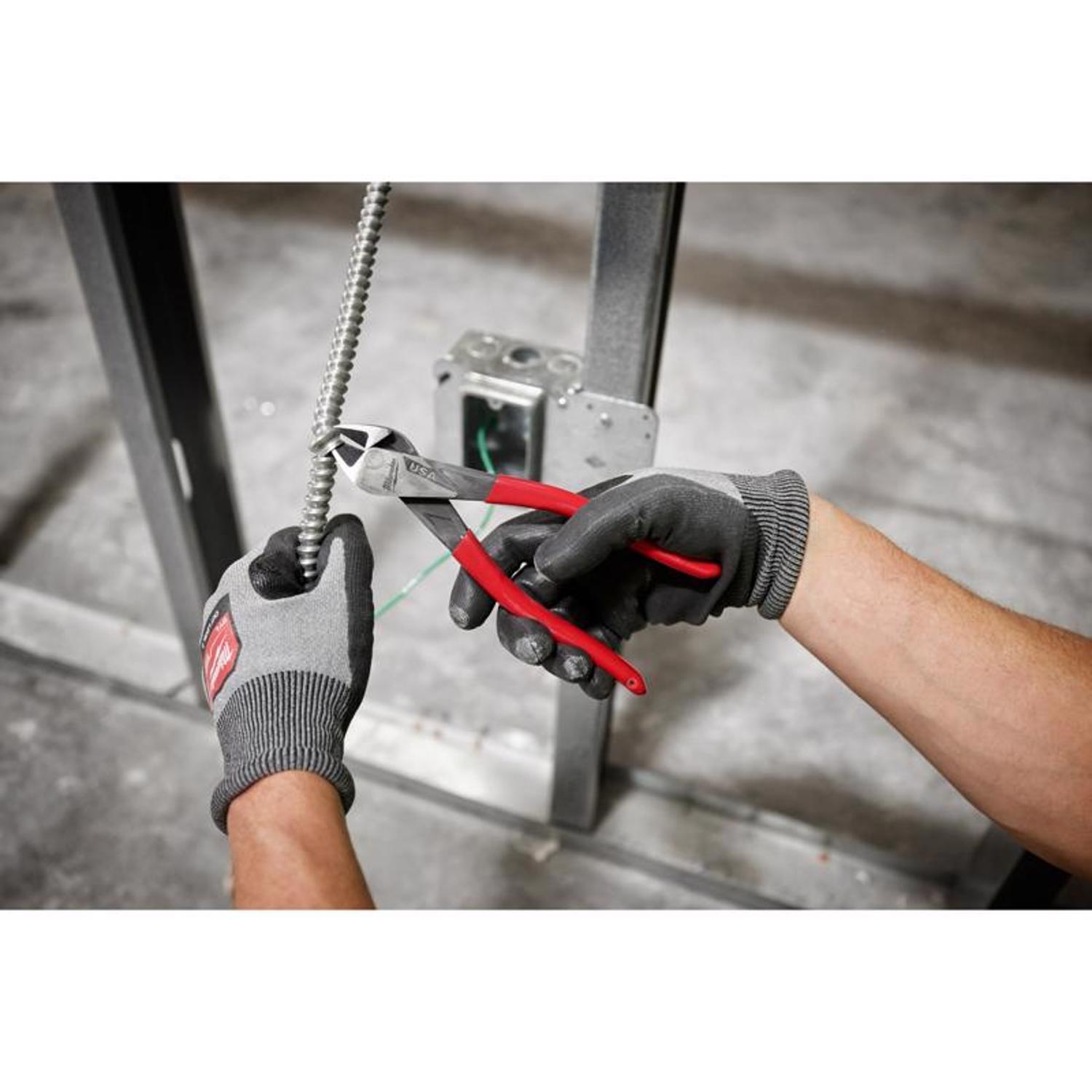 Milwaukee Made In USA 8.29 in. Forged Steel Diagonal Pliers