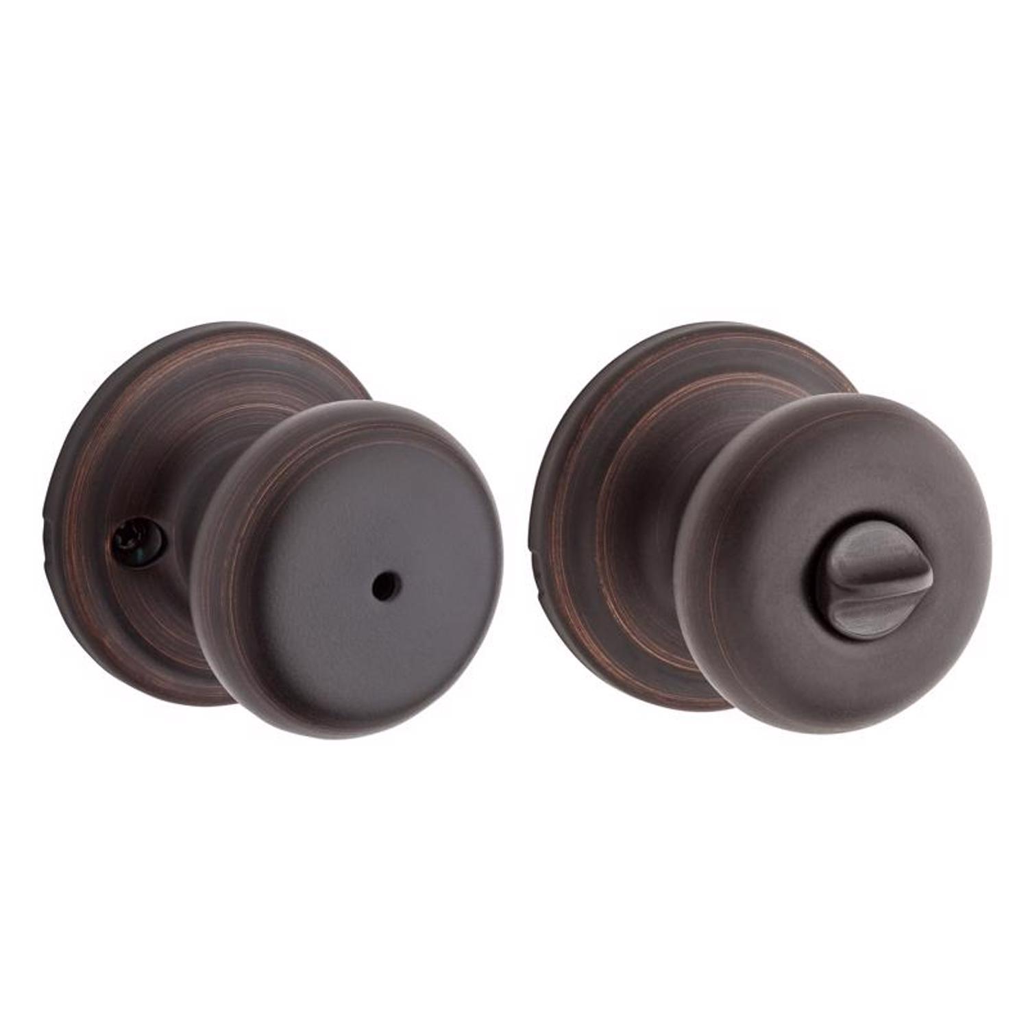 Kwikset Juno Venetian Bronze Privacy Lockset 1-3/4 in.