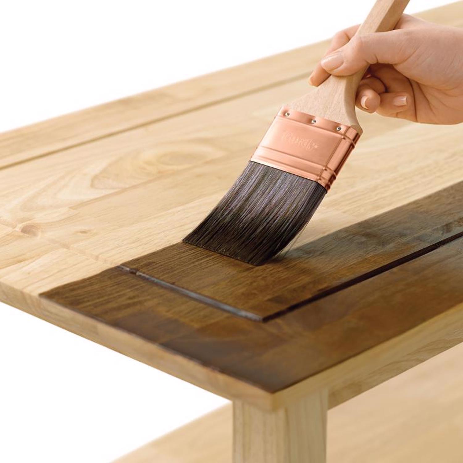 Minwax Wood Finish Semi-Transparent Dark Walnut Oil-Based Penetrating Wood Stain 1 qt