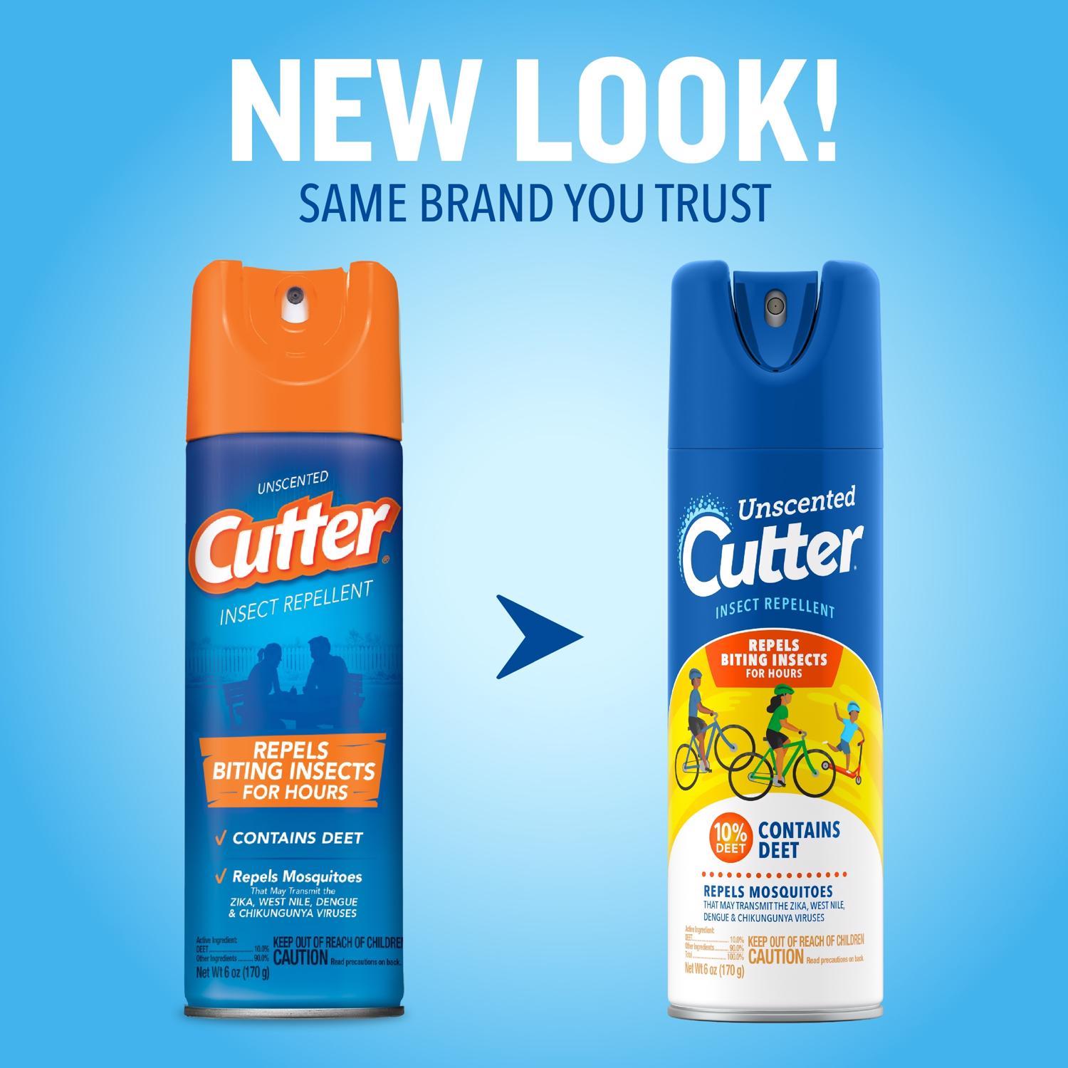 Cutter Insect Repellent Liquid For Mosquitoes/Other Flying Insects 6 oz